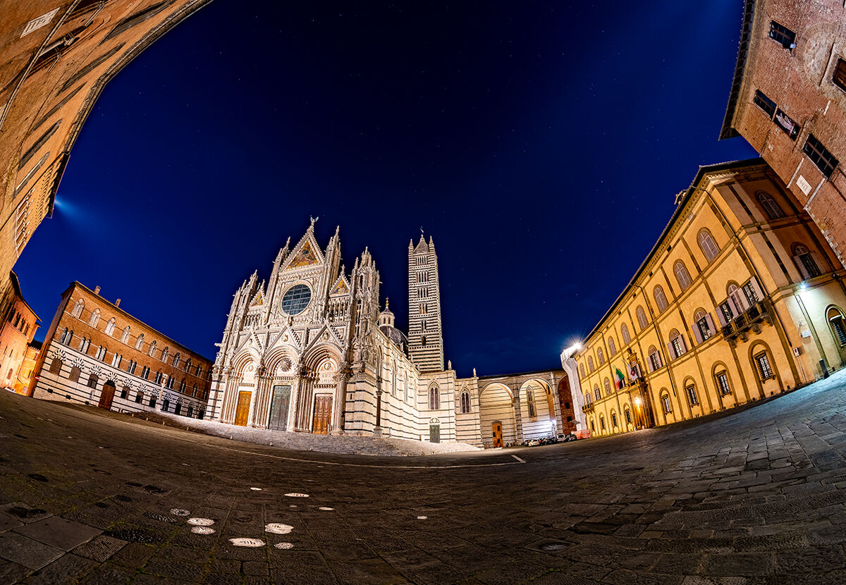 The cradle of the Cathedral of Siena...