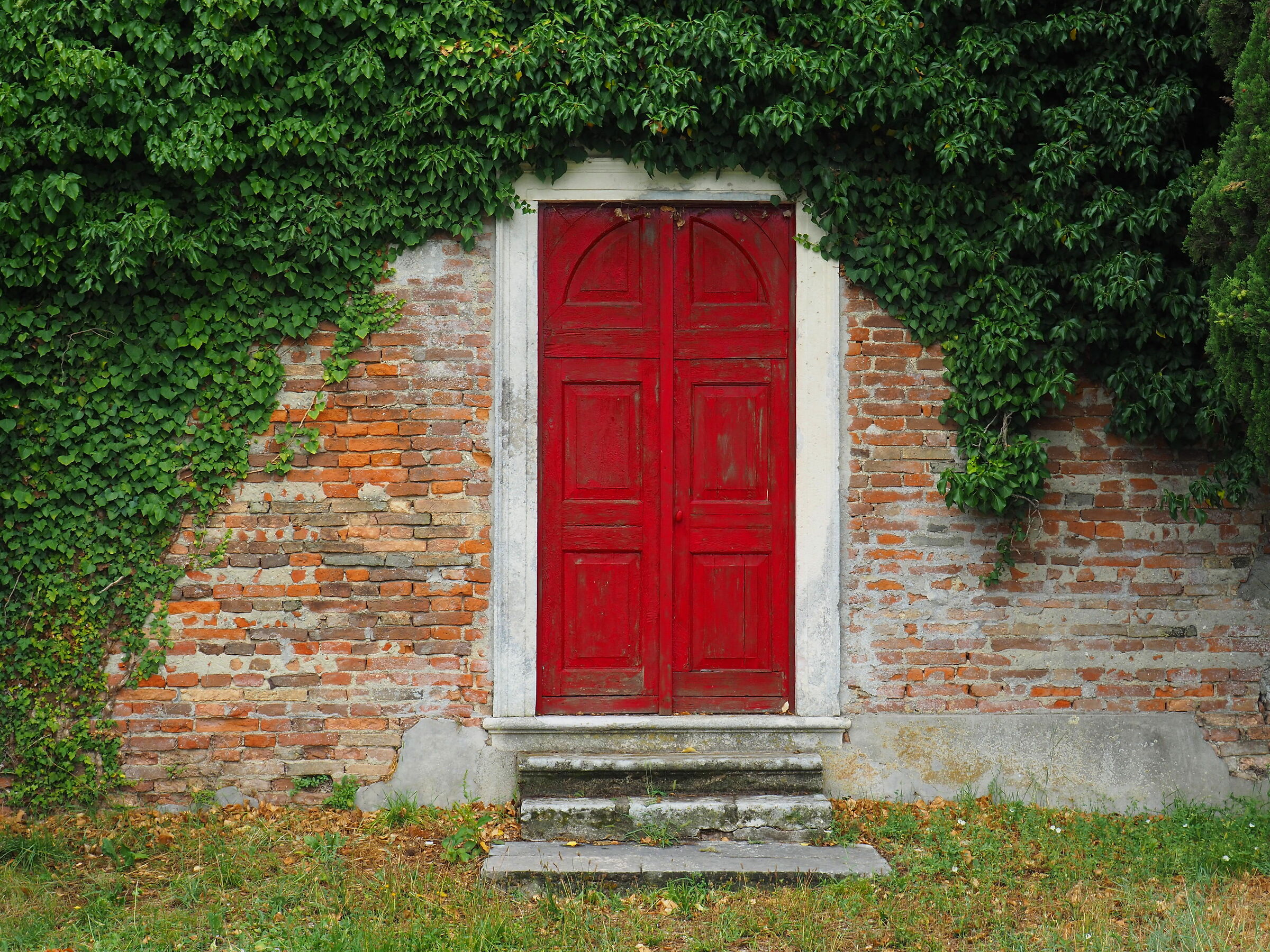 the red door...