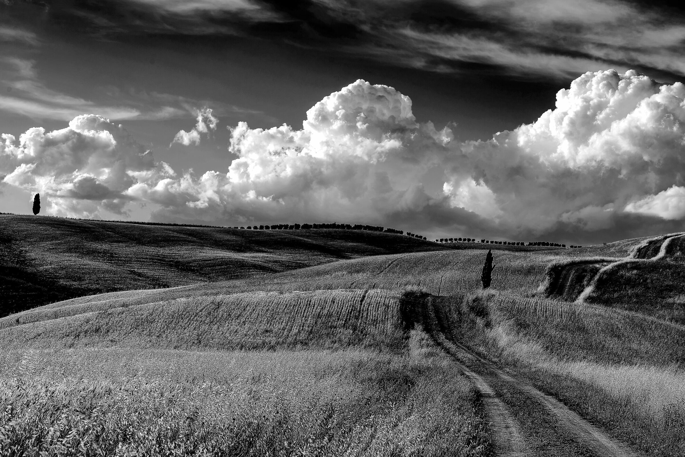 val of orcia b&n...