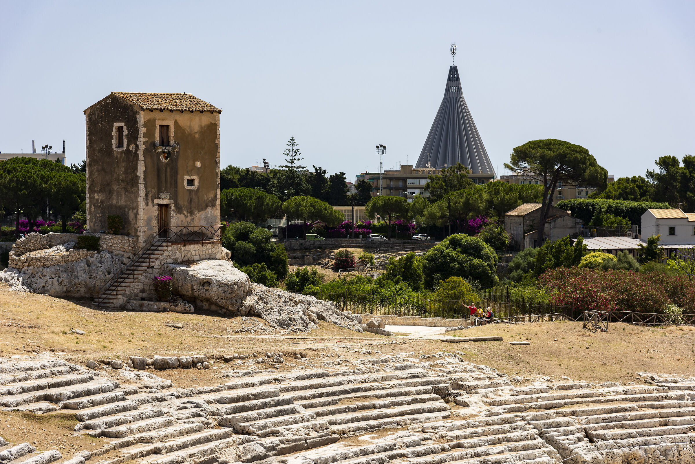 Il Santuario visto da Neapolis...