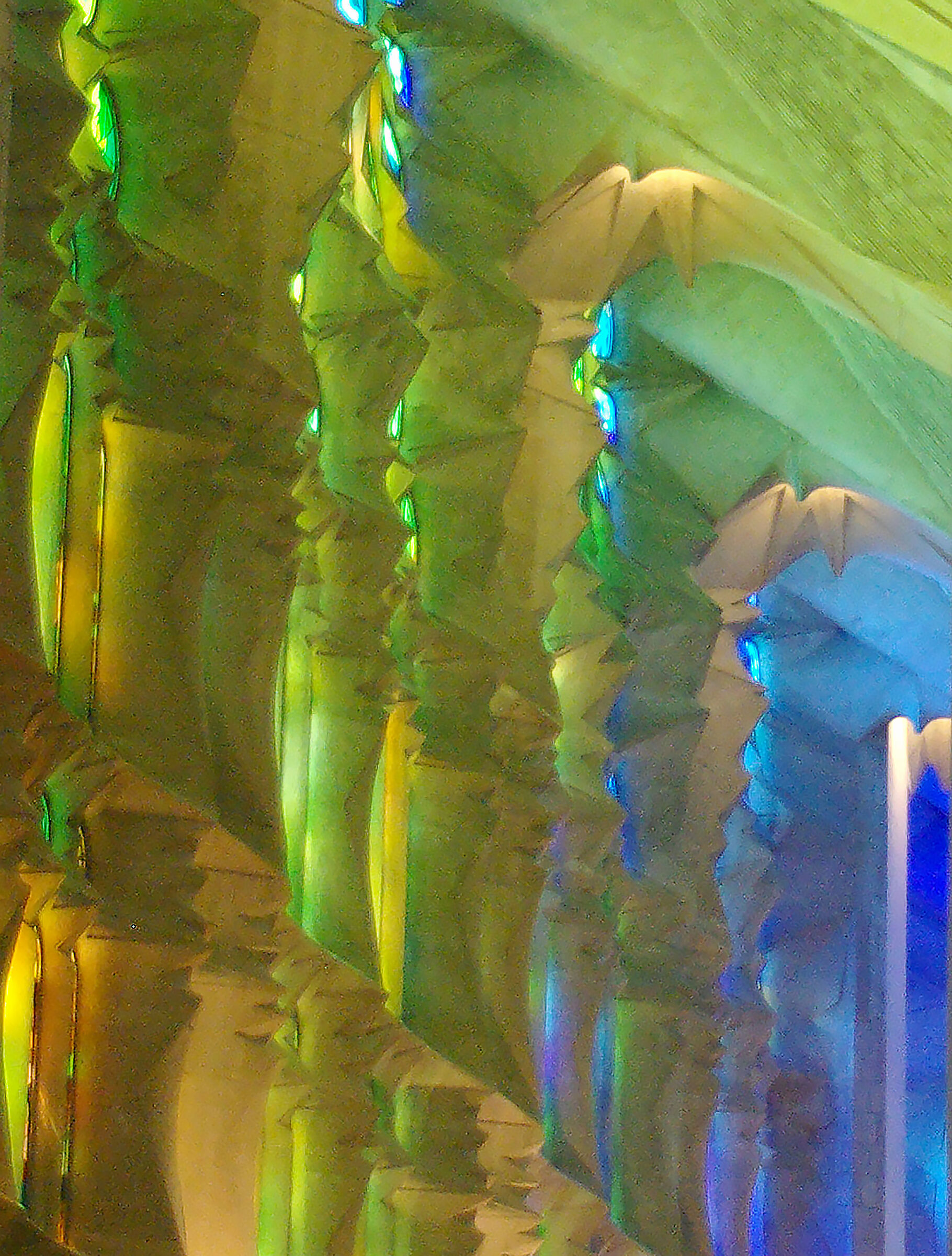 The colors of the Sagrada Familia...