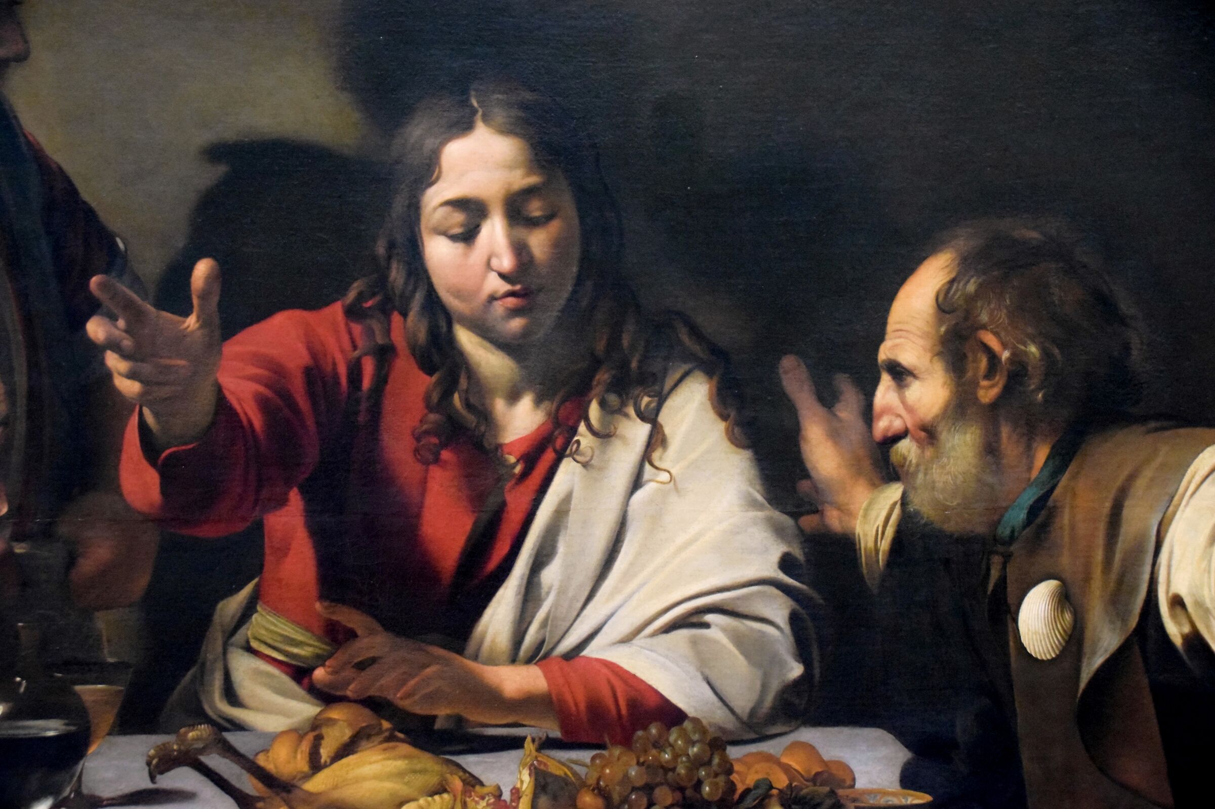 National Gallery - Caravaggio "Emmaus Dinner"...