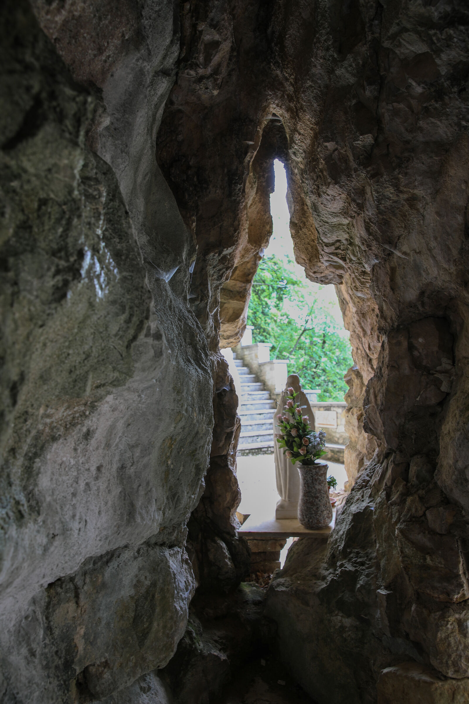 Particolare Grotta Santa Sperandia...