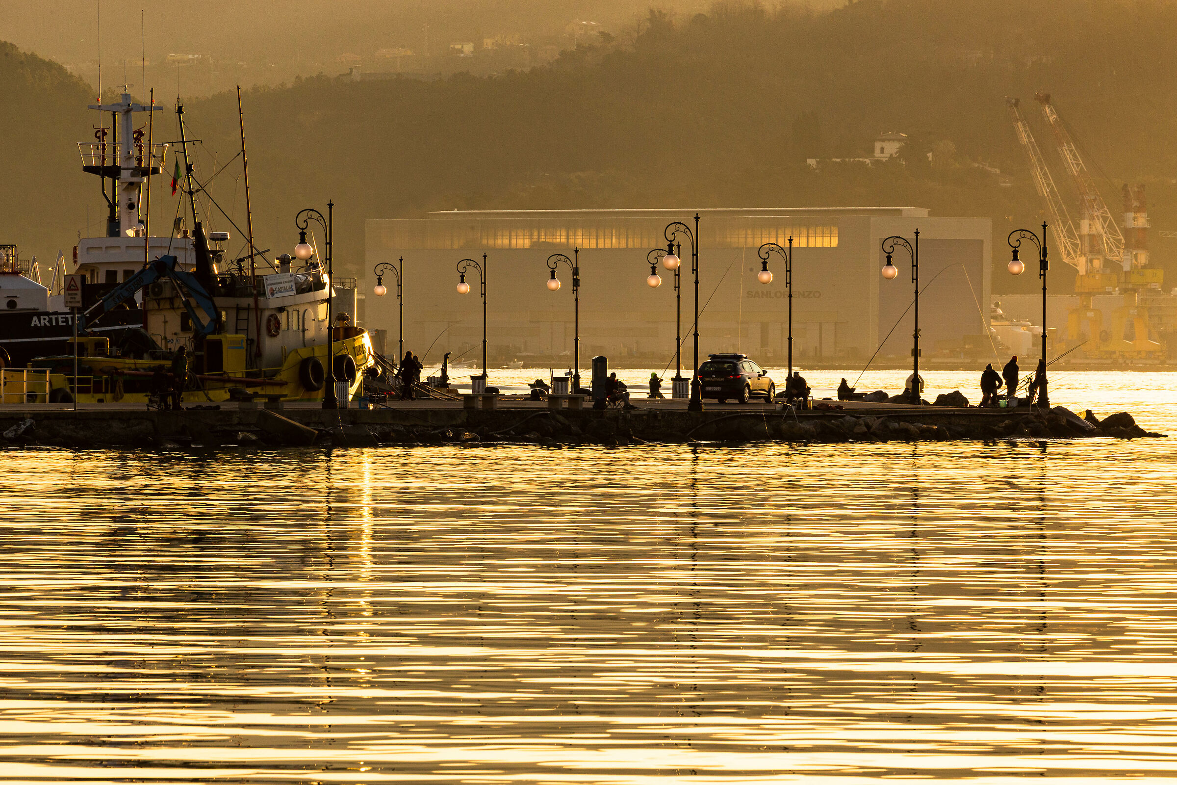 Pescatori all'alba...