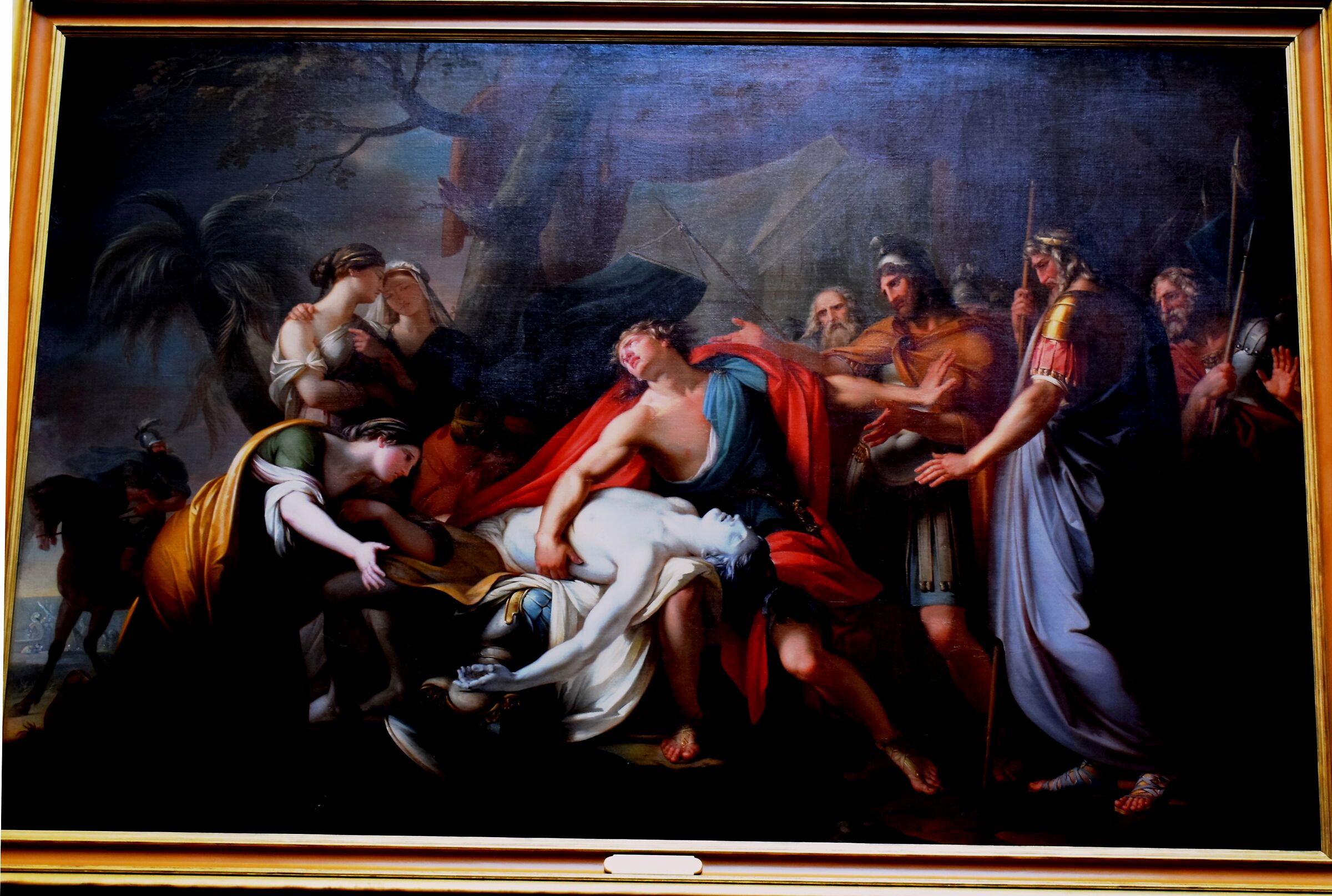 Hamilton "Lamento di Achille per la morte di Patroclo"...