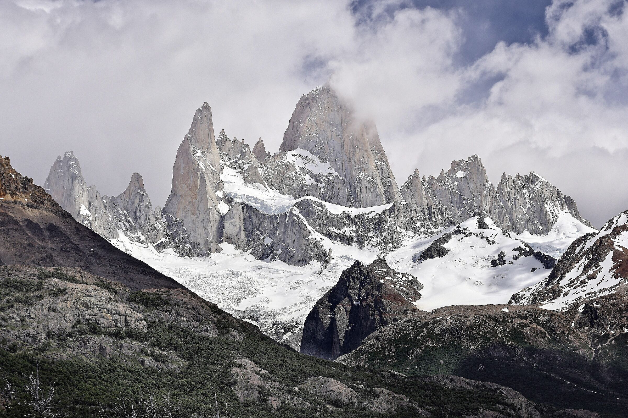 Monte Fitz Roy- El Chaltén- Patagonia- Argentina...