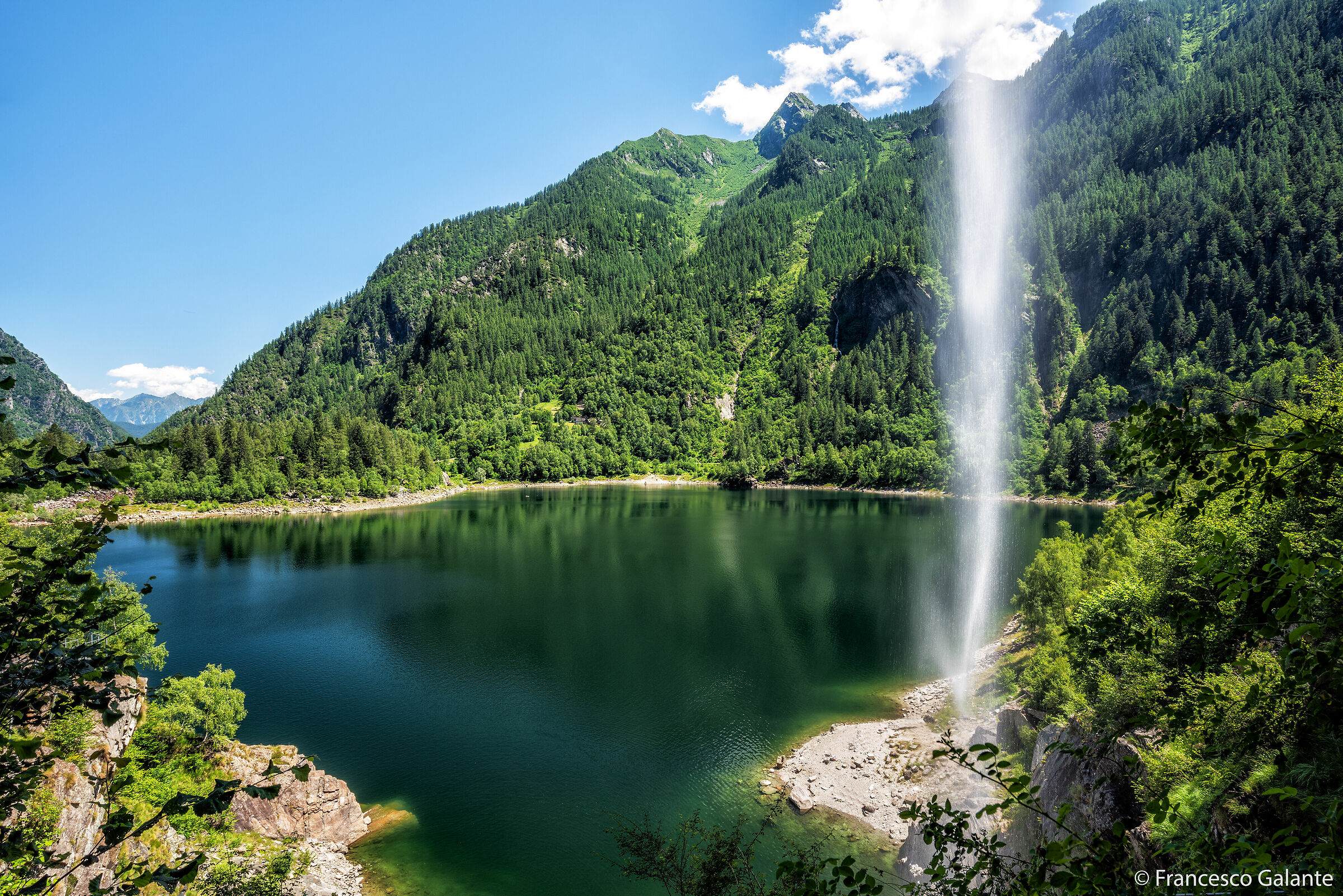 Sajont Waterfall - Antrona Lake ...