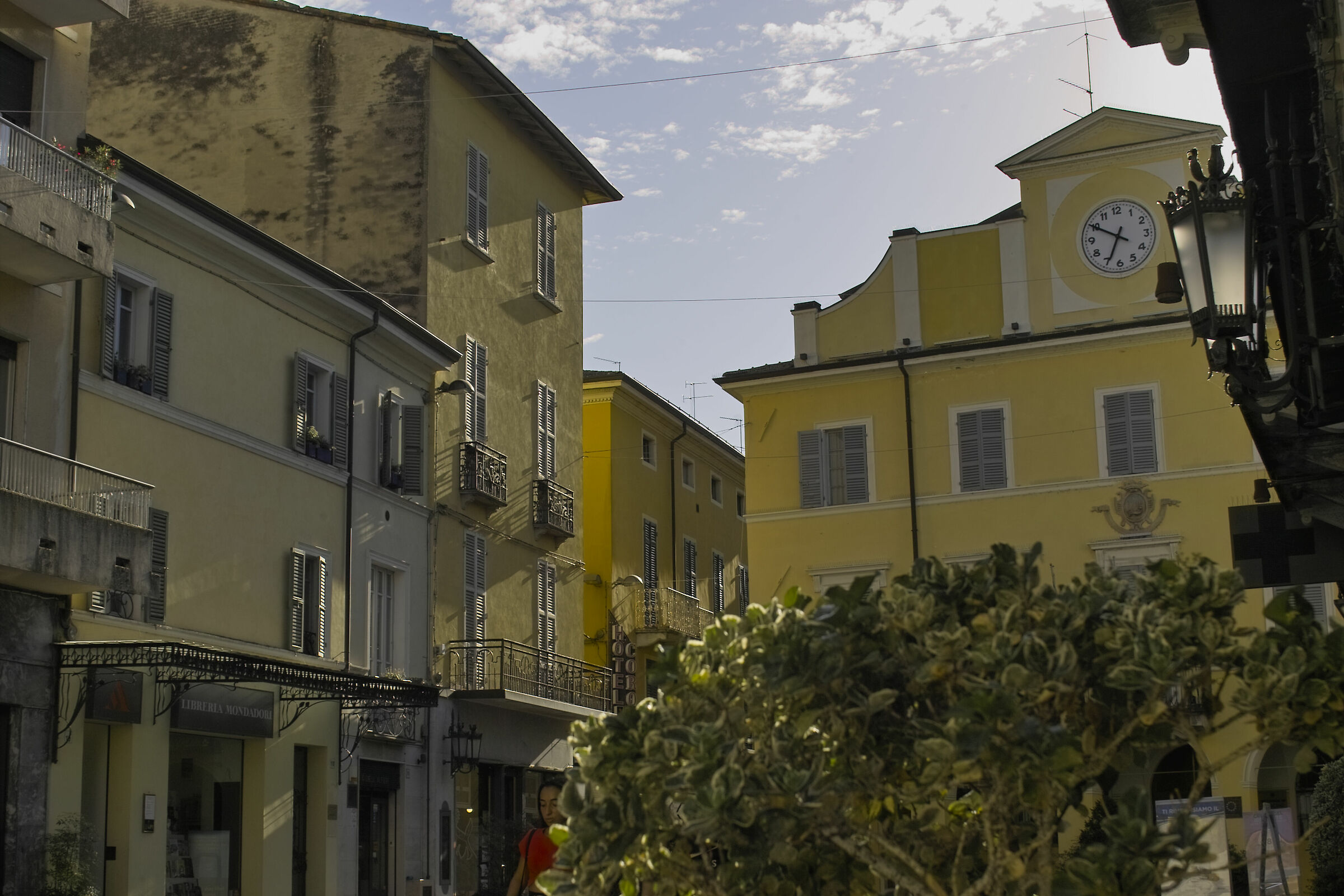 July evening at Salsomaggiore Baths...