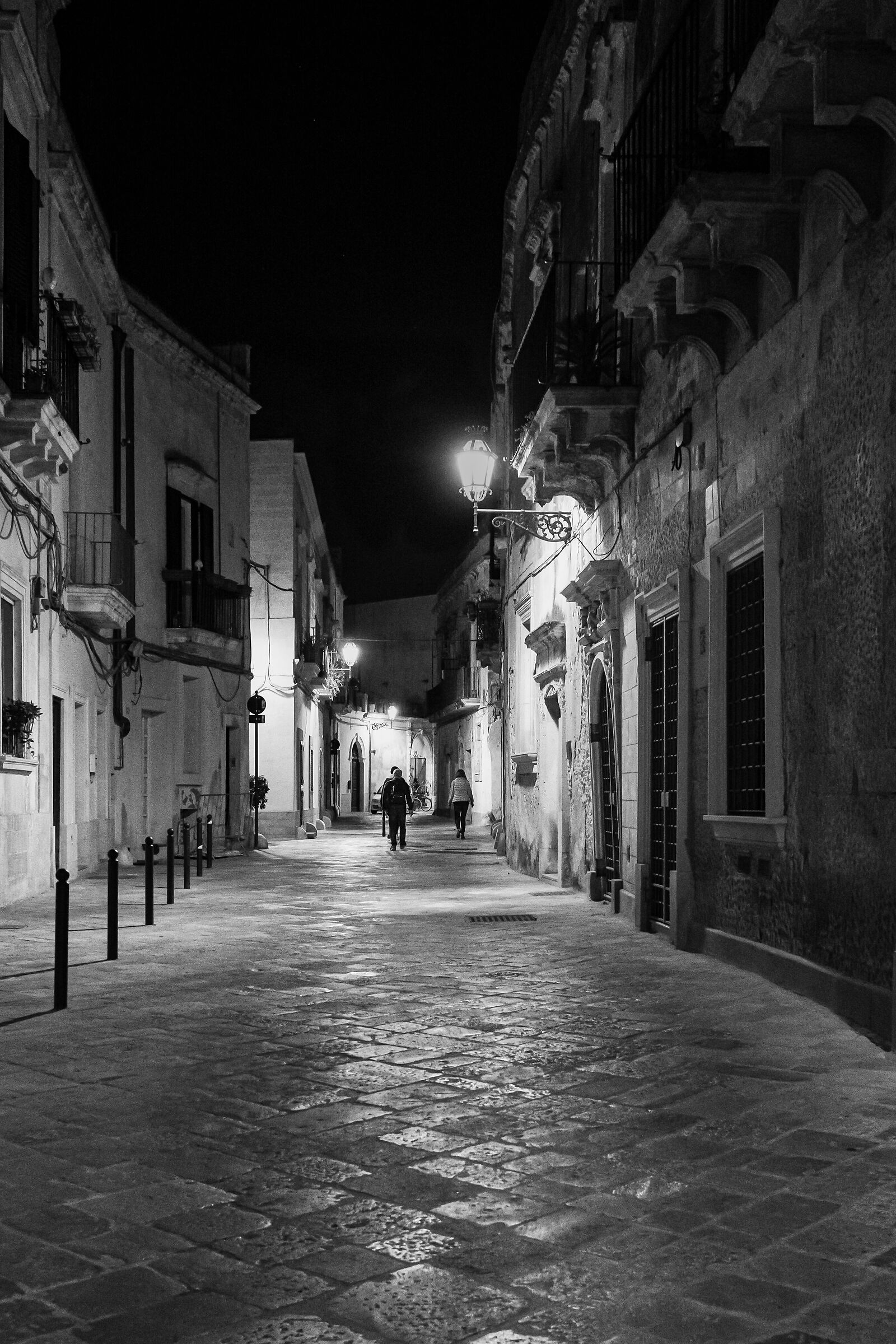 Lecce 4 steps at night...