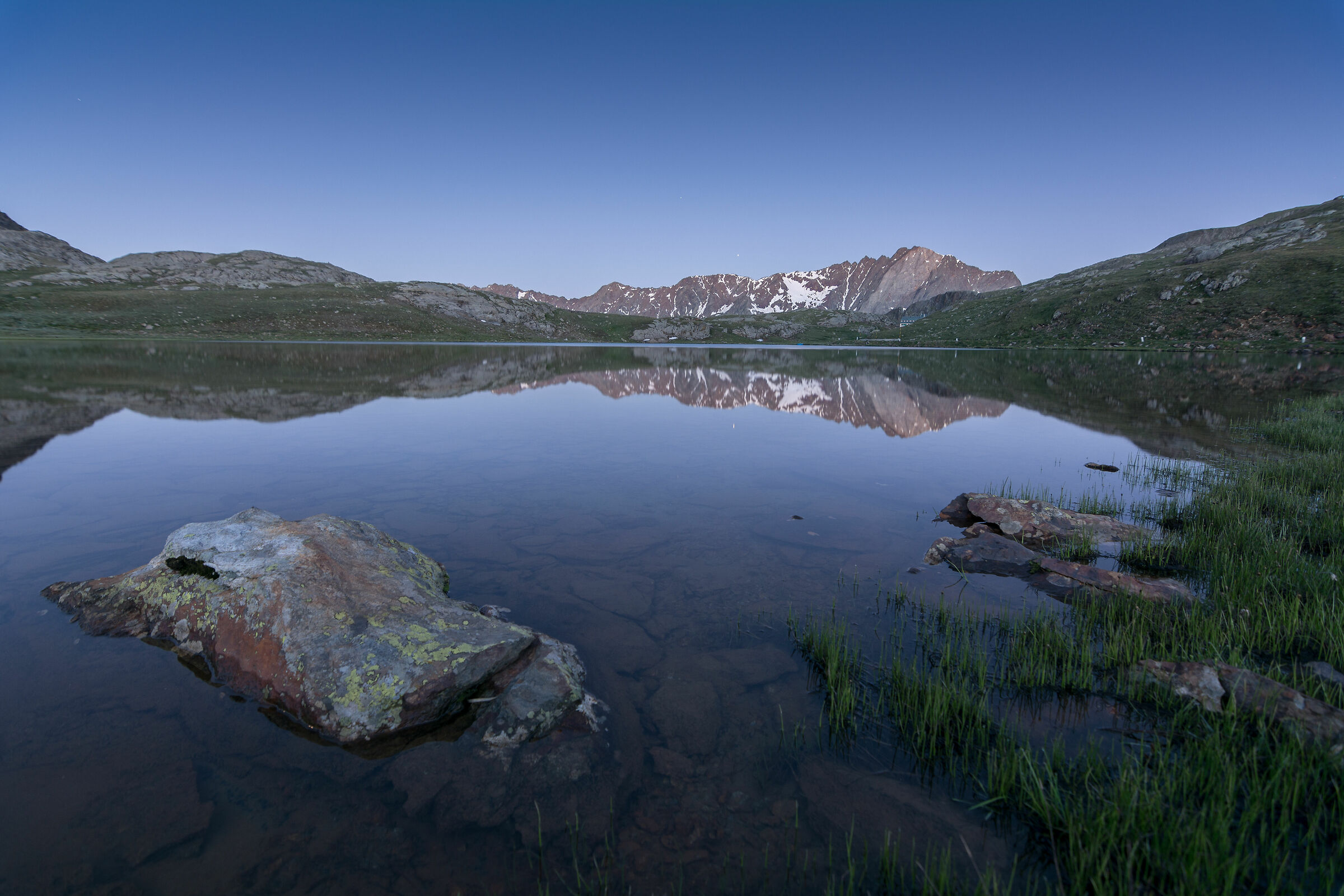 Blue Time at White Lake - Gavia Pass 2652mslm...
