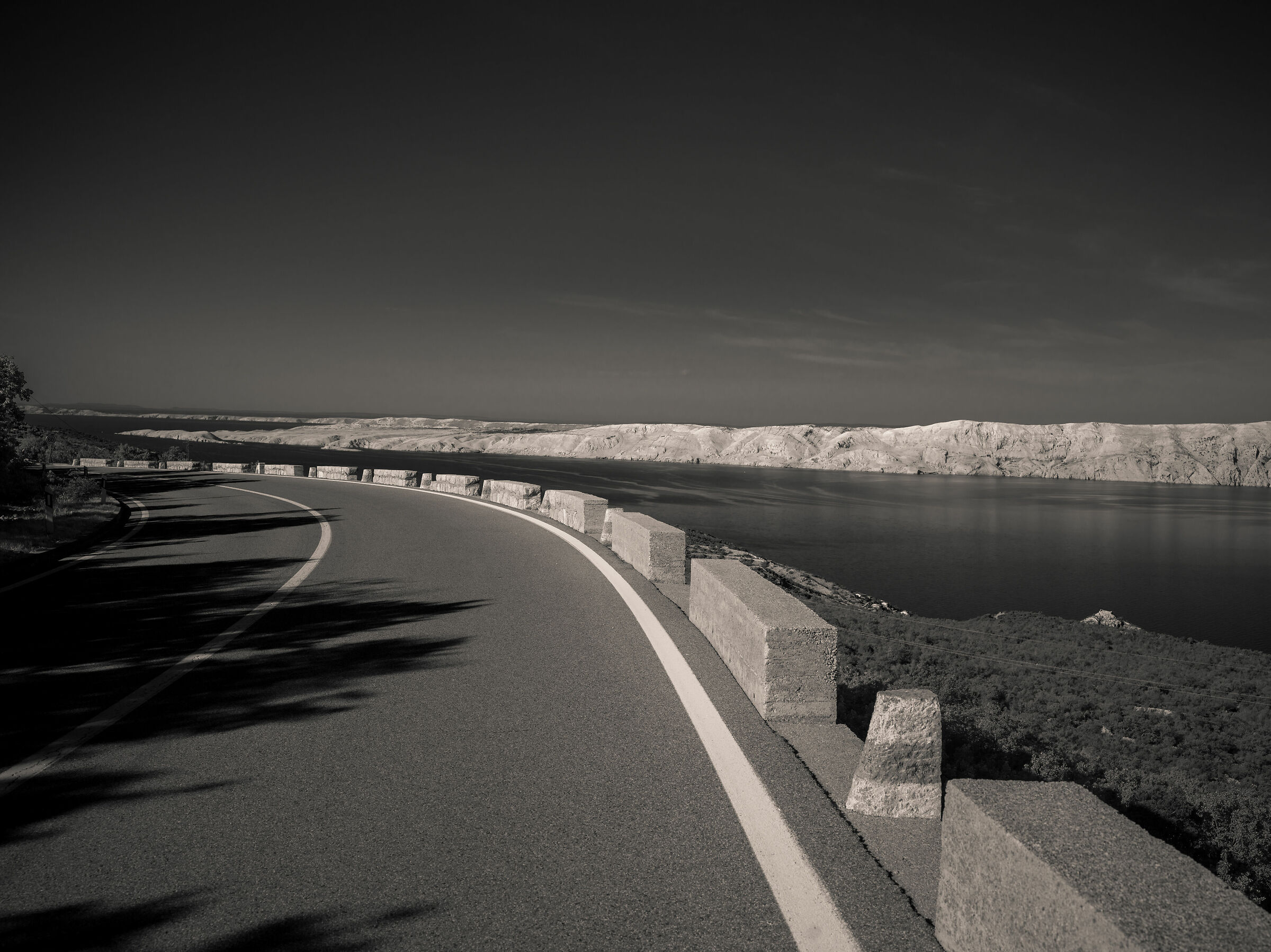 Road on the Dalmatia coast...