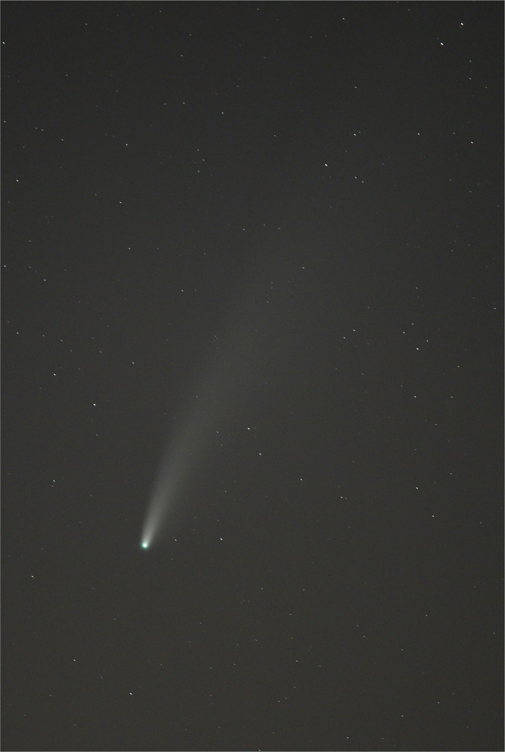 cometa Neowise da San Martino d'Ocre, Abruzzo...