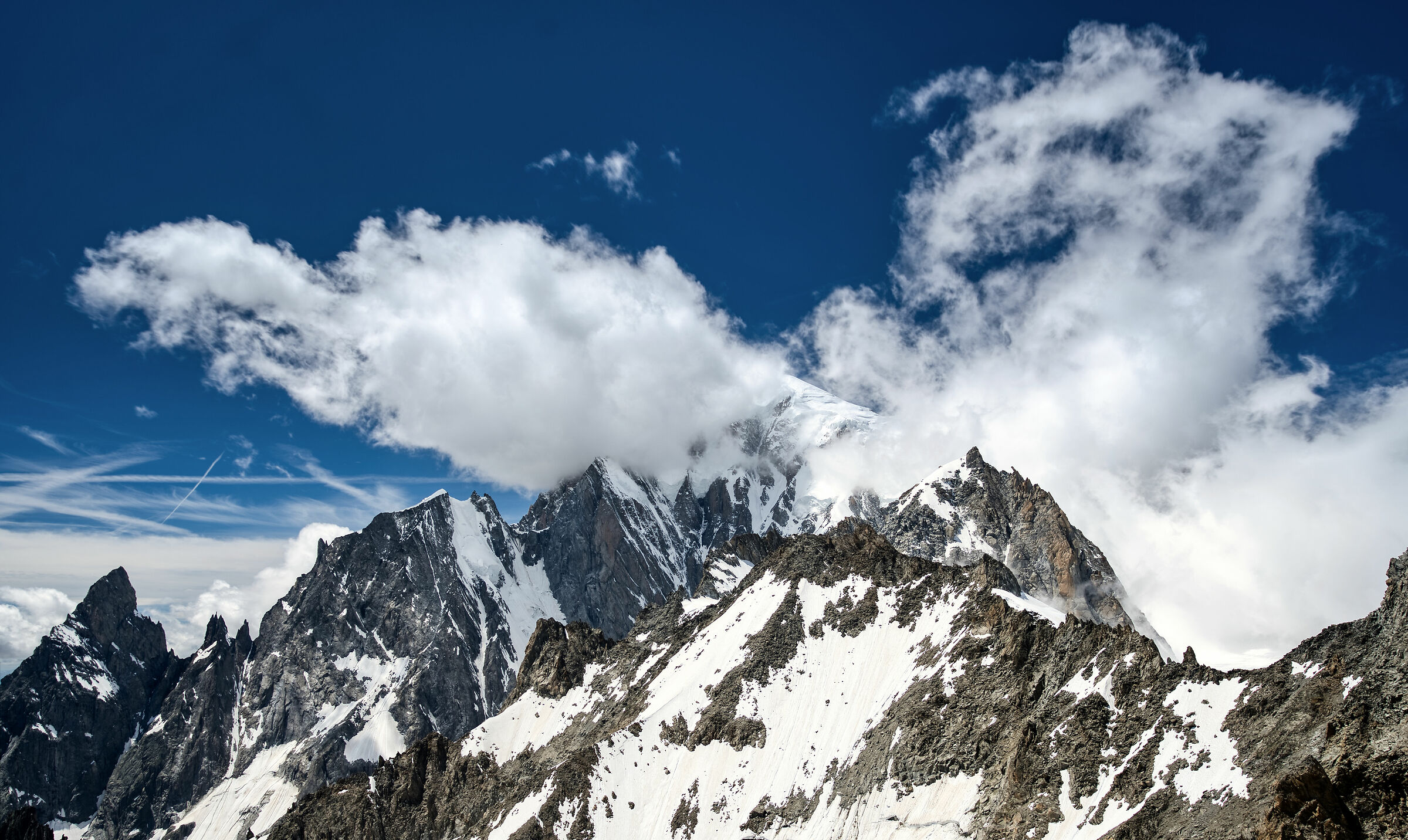 Mont Blanc summit 4810 mslm...