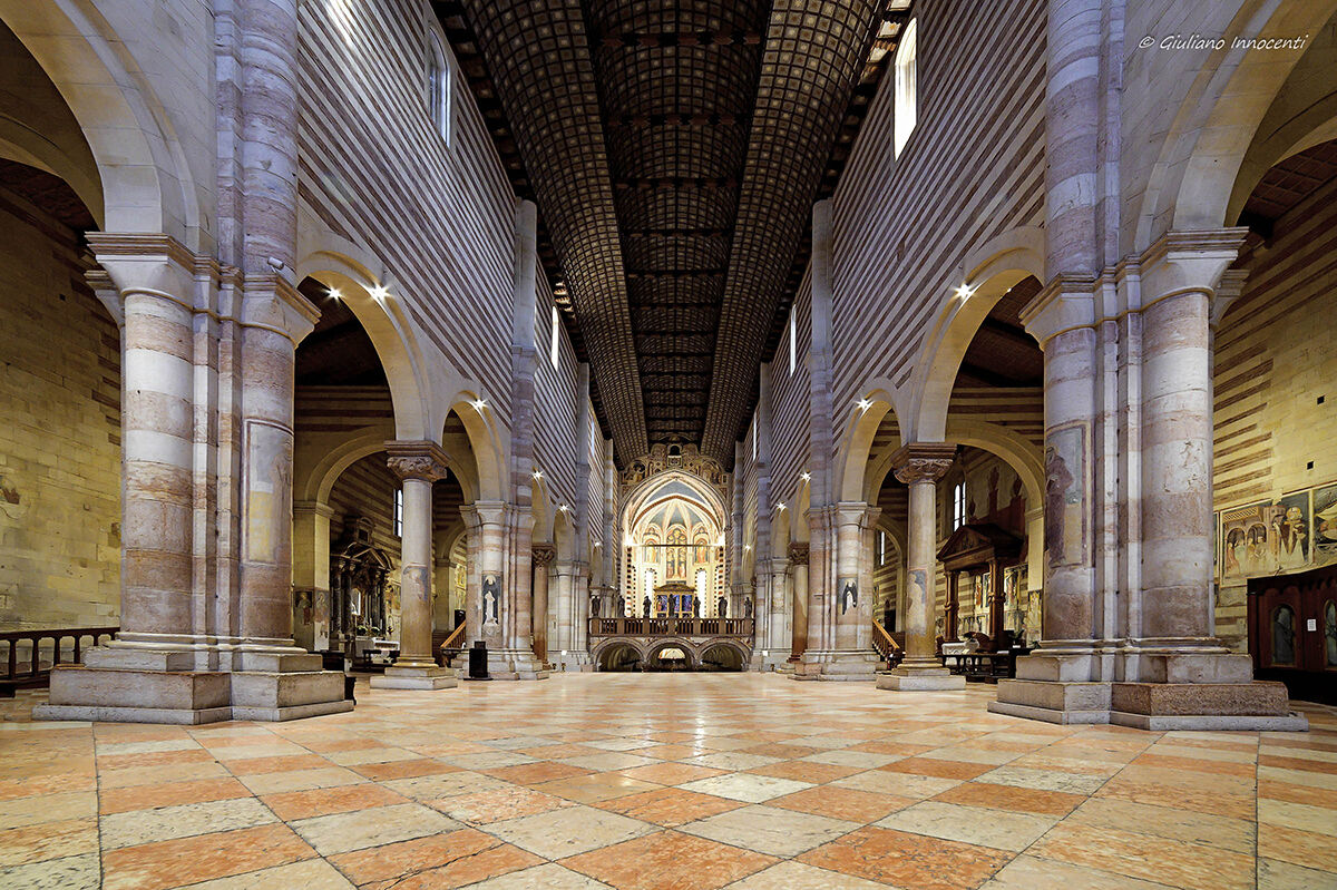 La basilica di San Zeno...