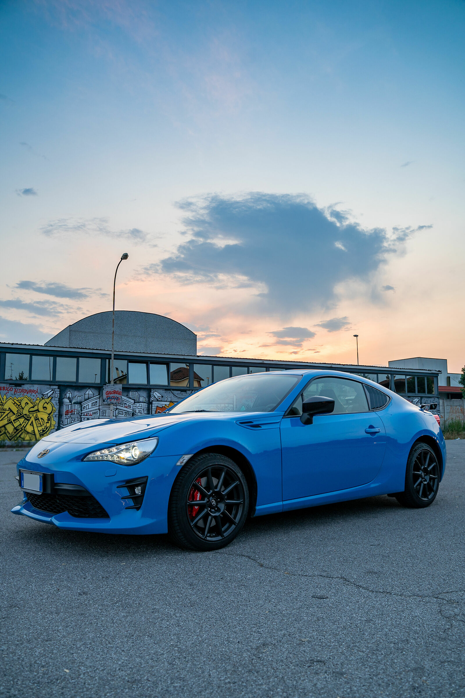 GT86 at sunset...