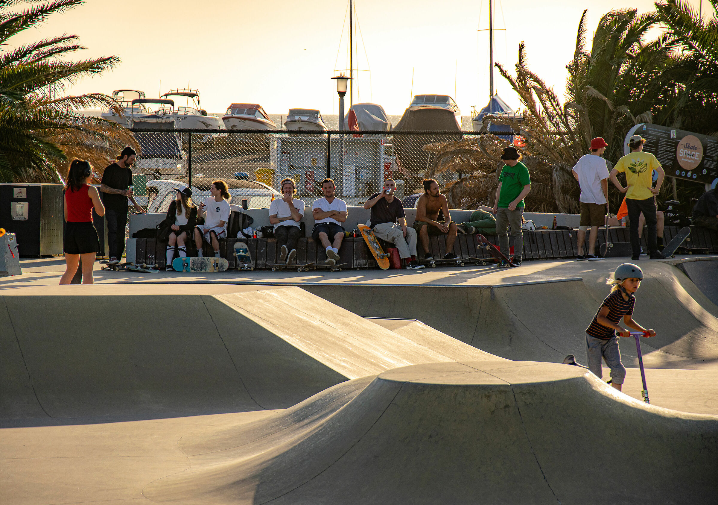 Skate Park, California...