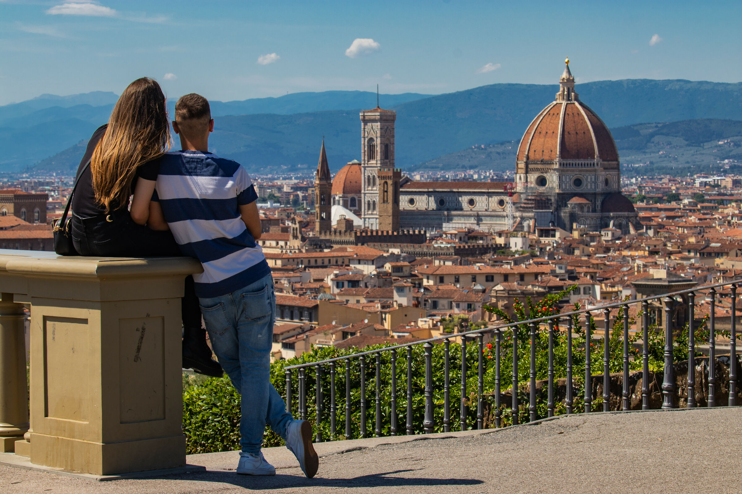 Tourists in Florence (in the Covid era) 01...