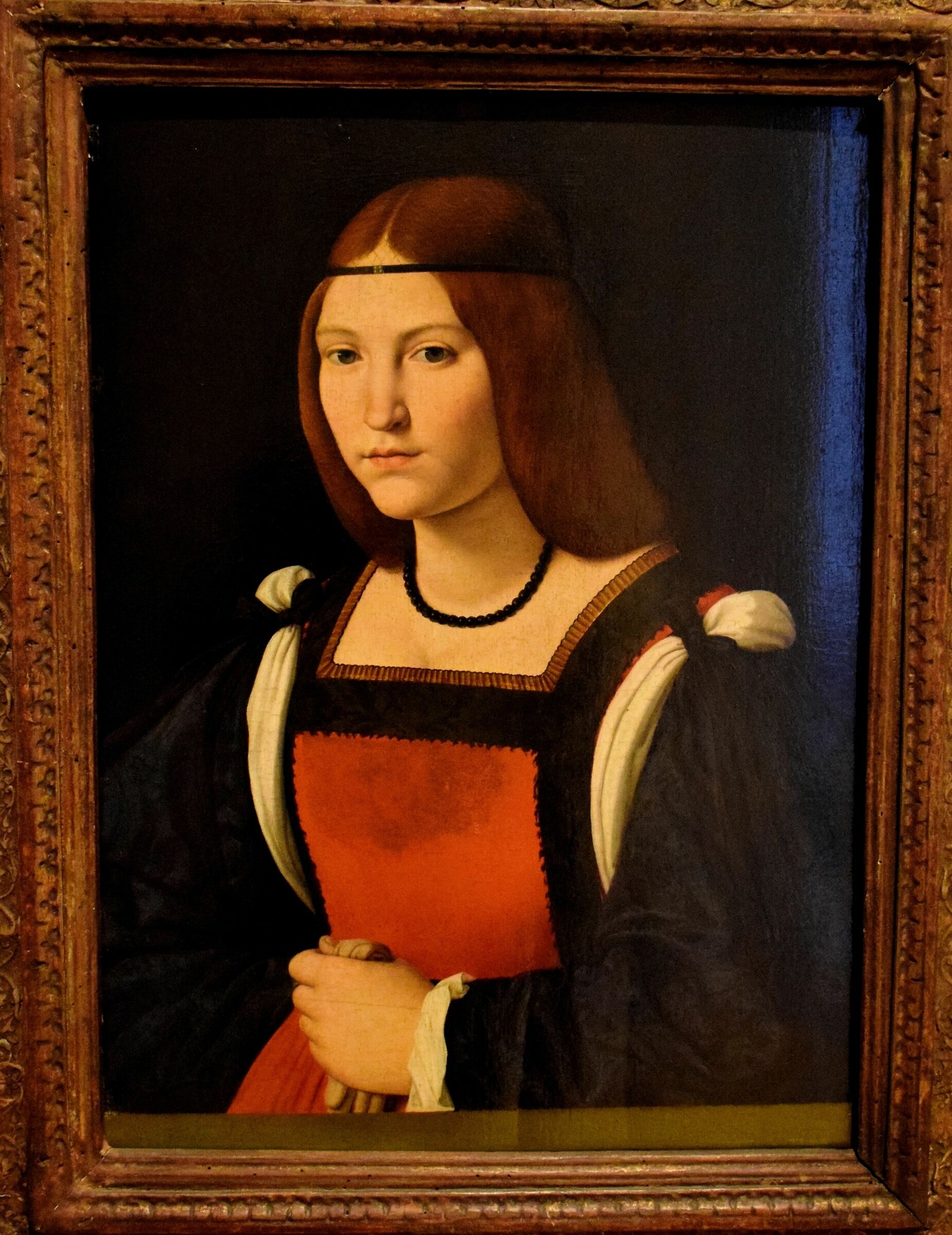 Museo di Arte Antica - A.Solario "Ritratto femminile"...