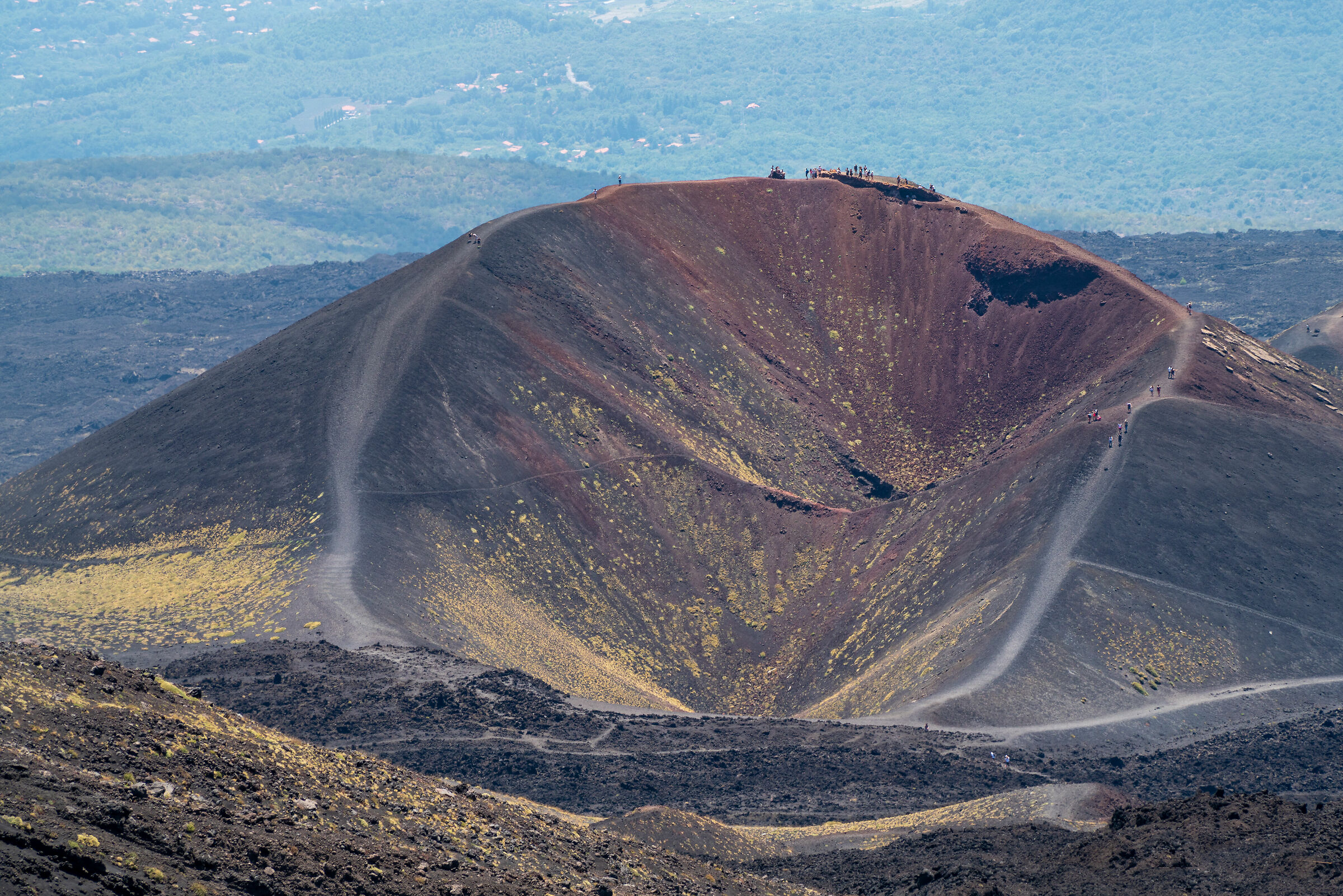 Etna, Sylvester Crater...
