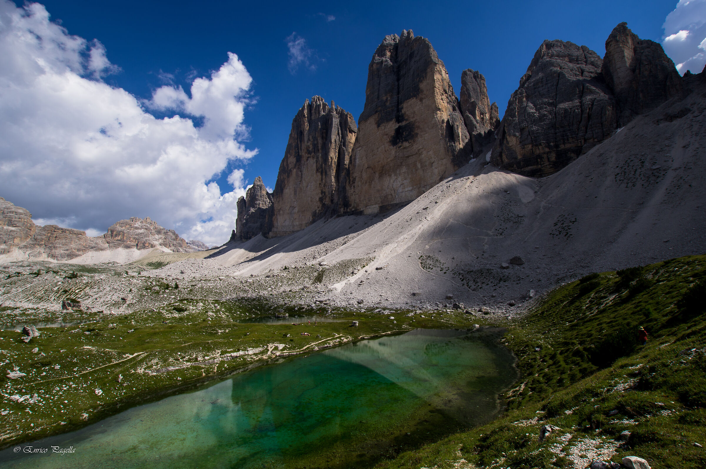 the beautiful colors of the Dolomites...