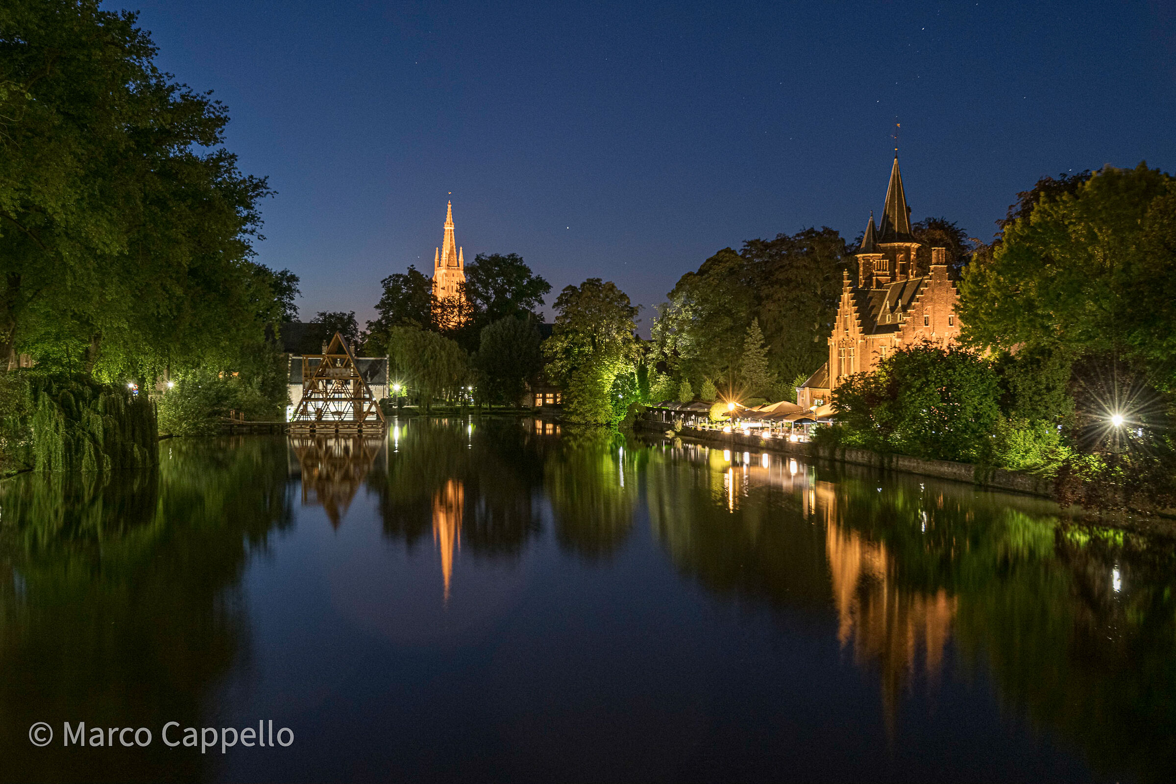 Bruges by night...