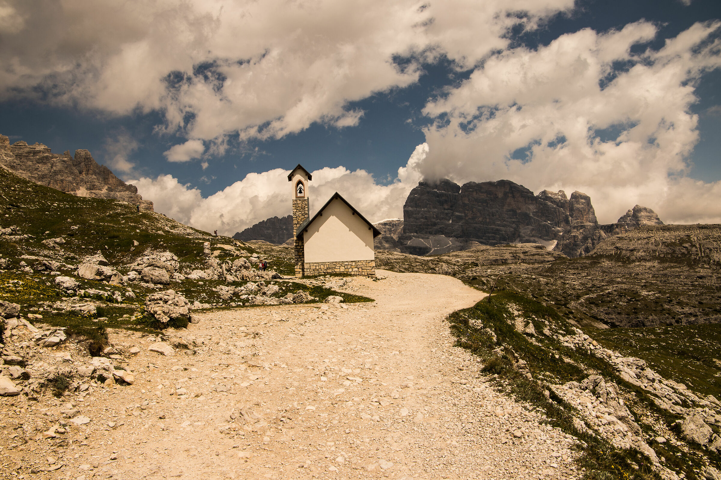 Cappella degli Alpini ,Tre Cime di Lavaredo...