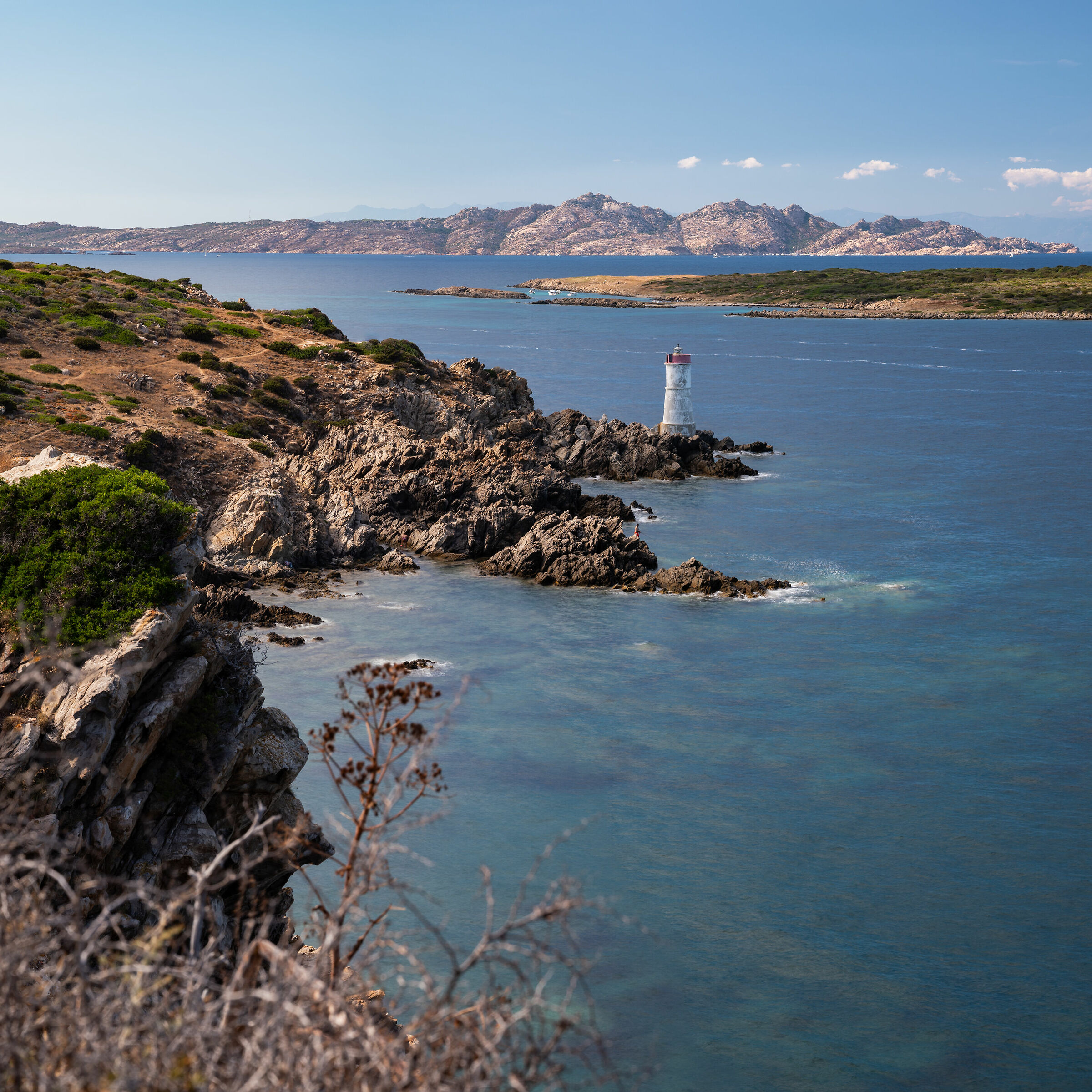 Cape Iron Lighthouse - Sardinia...