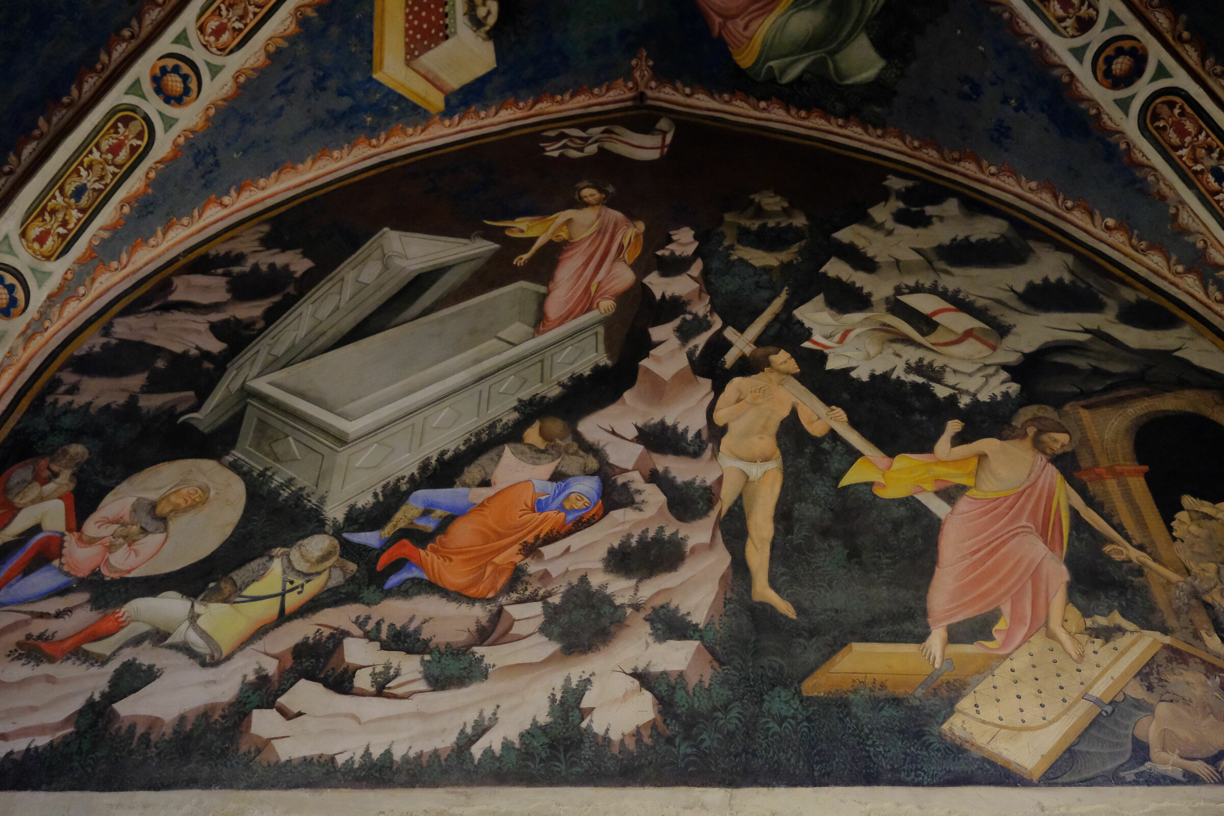 Rocca di Vignola (Mo), affreschi della Cappella...