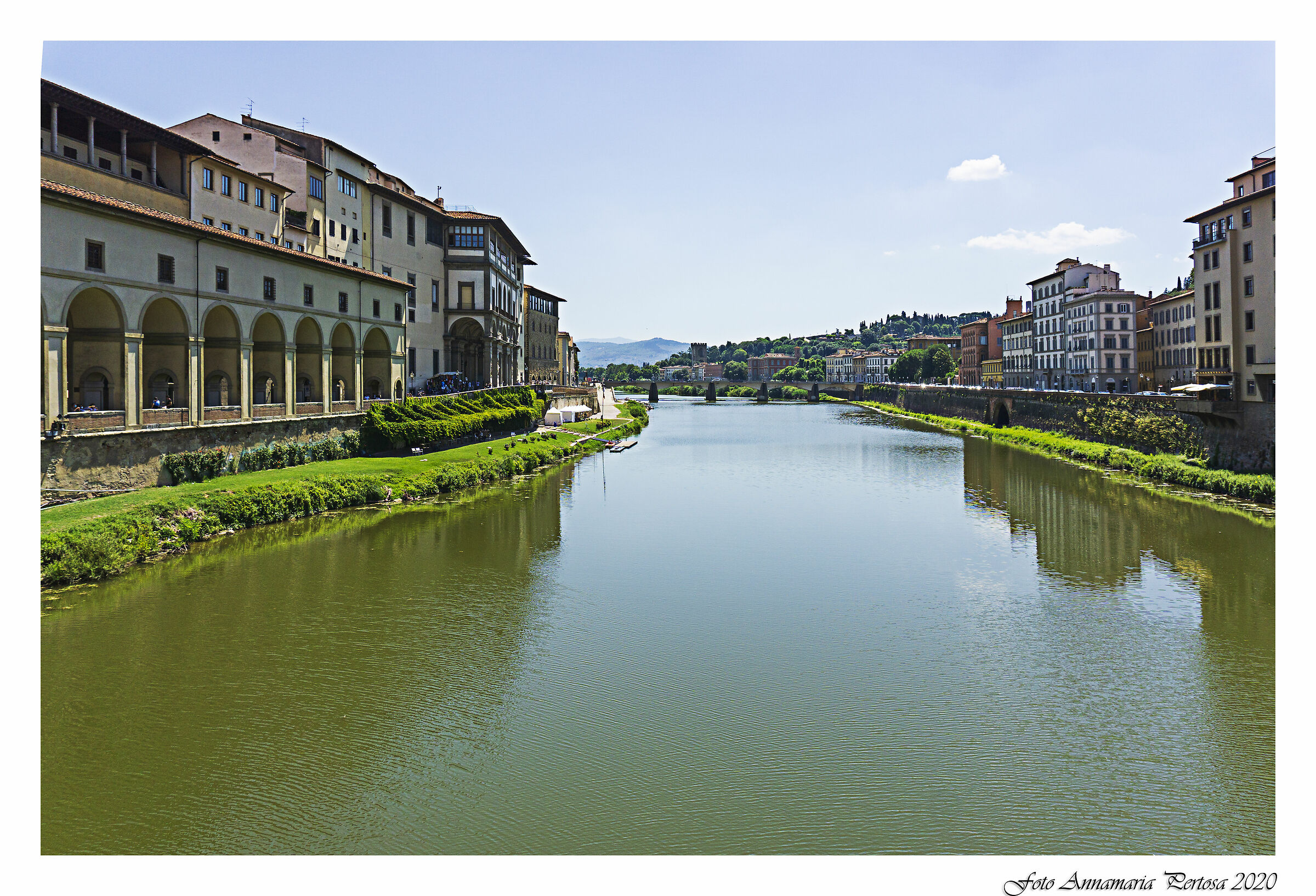 The Arno and its reflections...