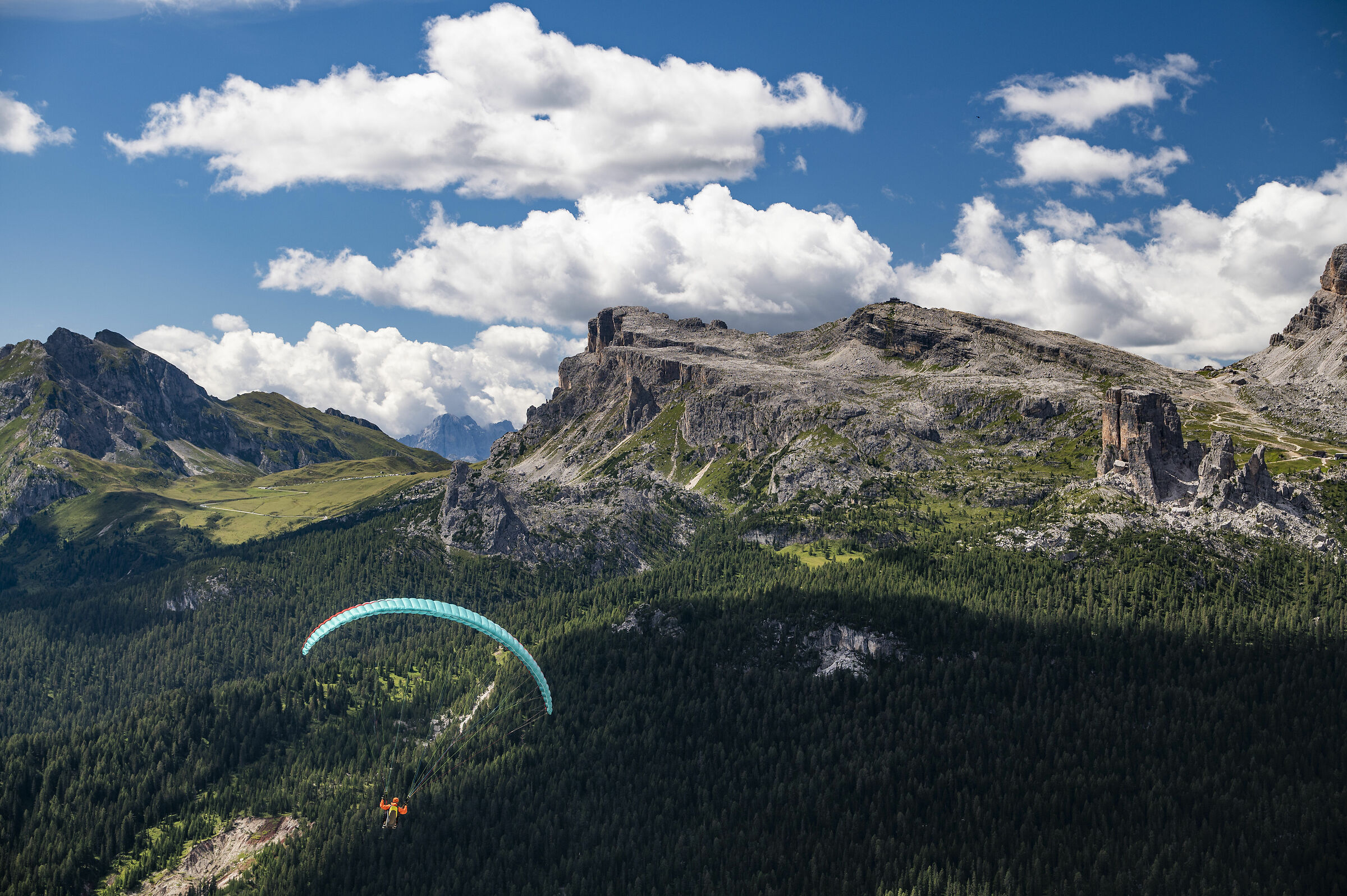 five towers and paragliding...