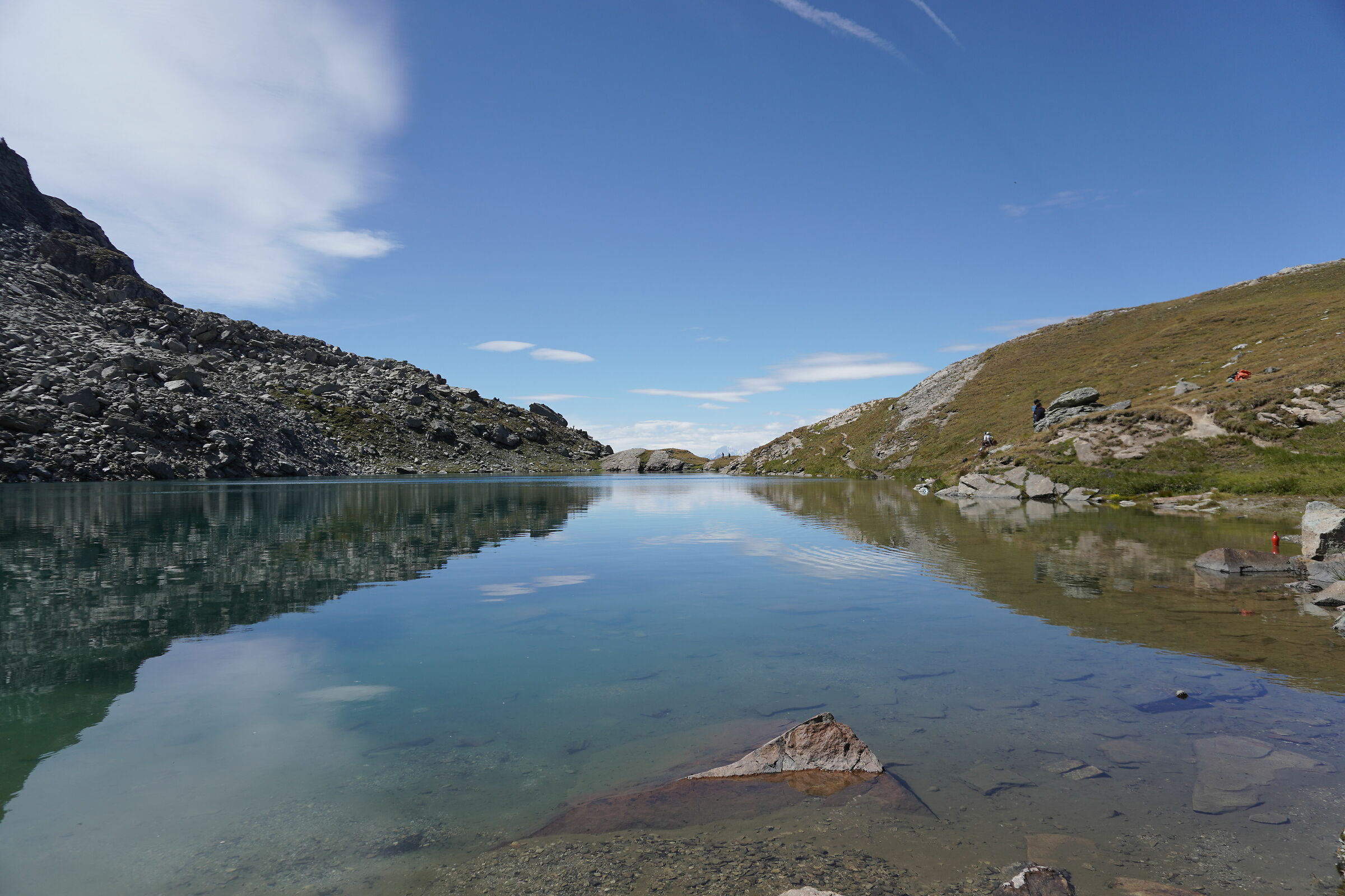 Lake Pinter, Val d' Ayas, Aosta Valley, 27/08/2020 ...
