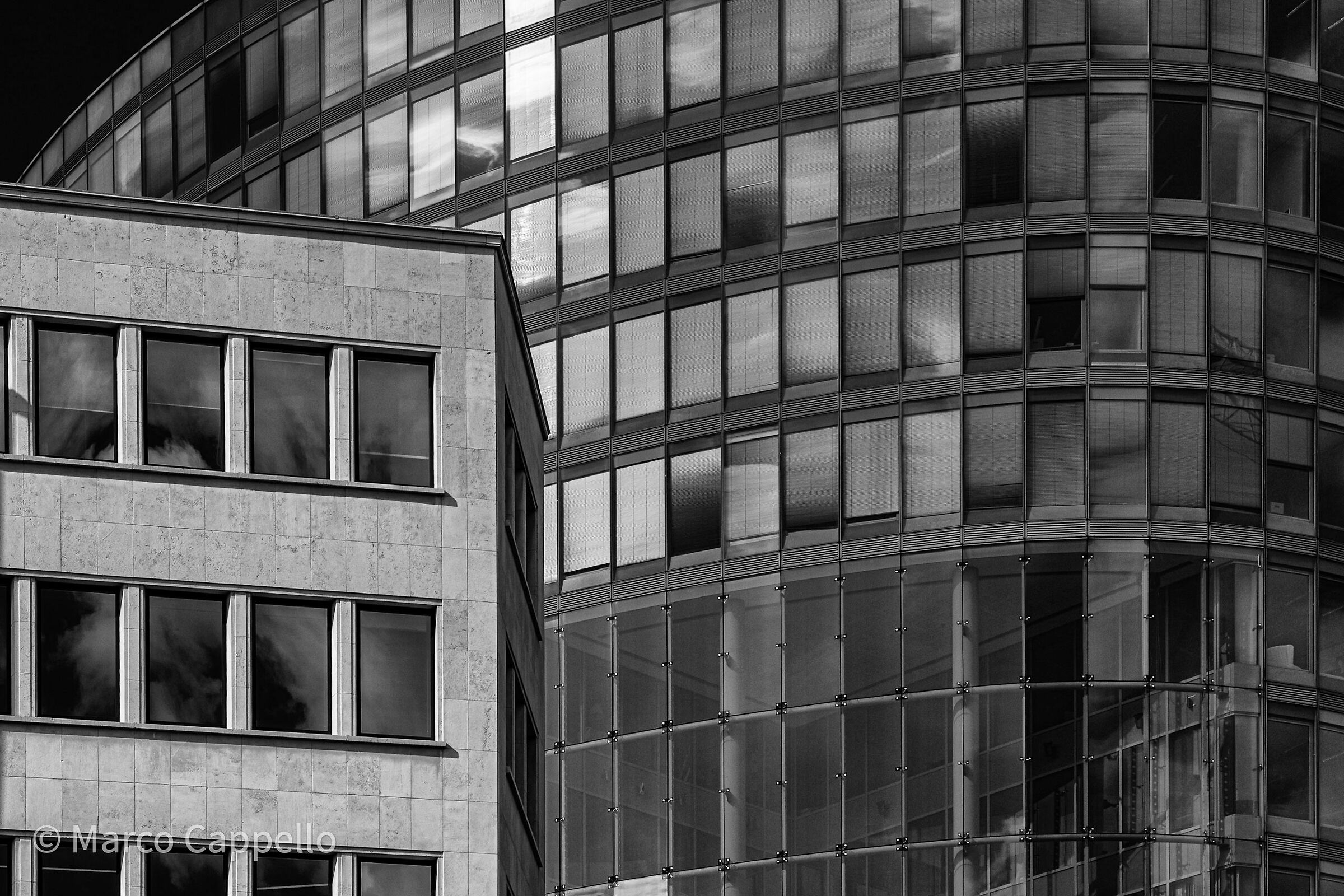 architettura in bw...