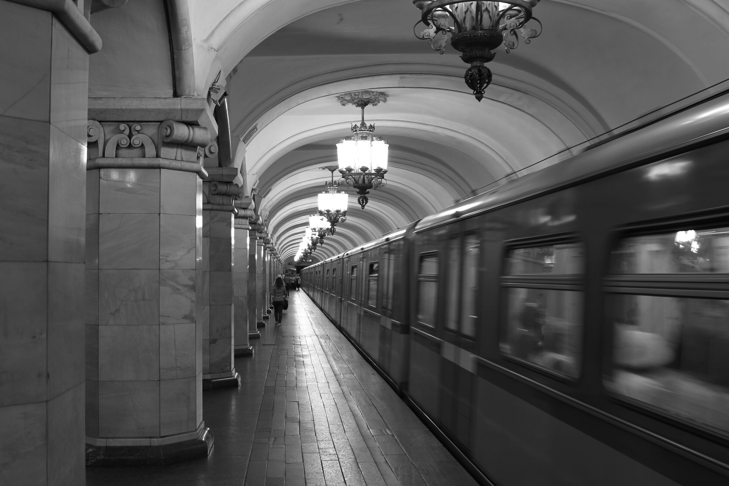 metro di Mosca...