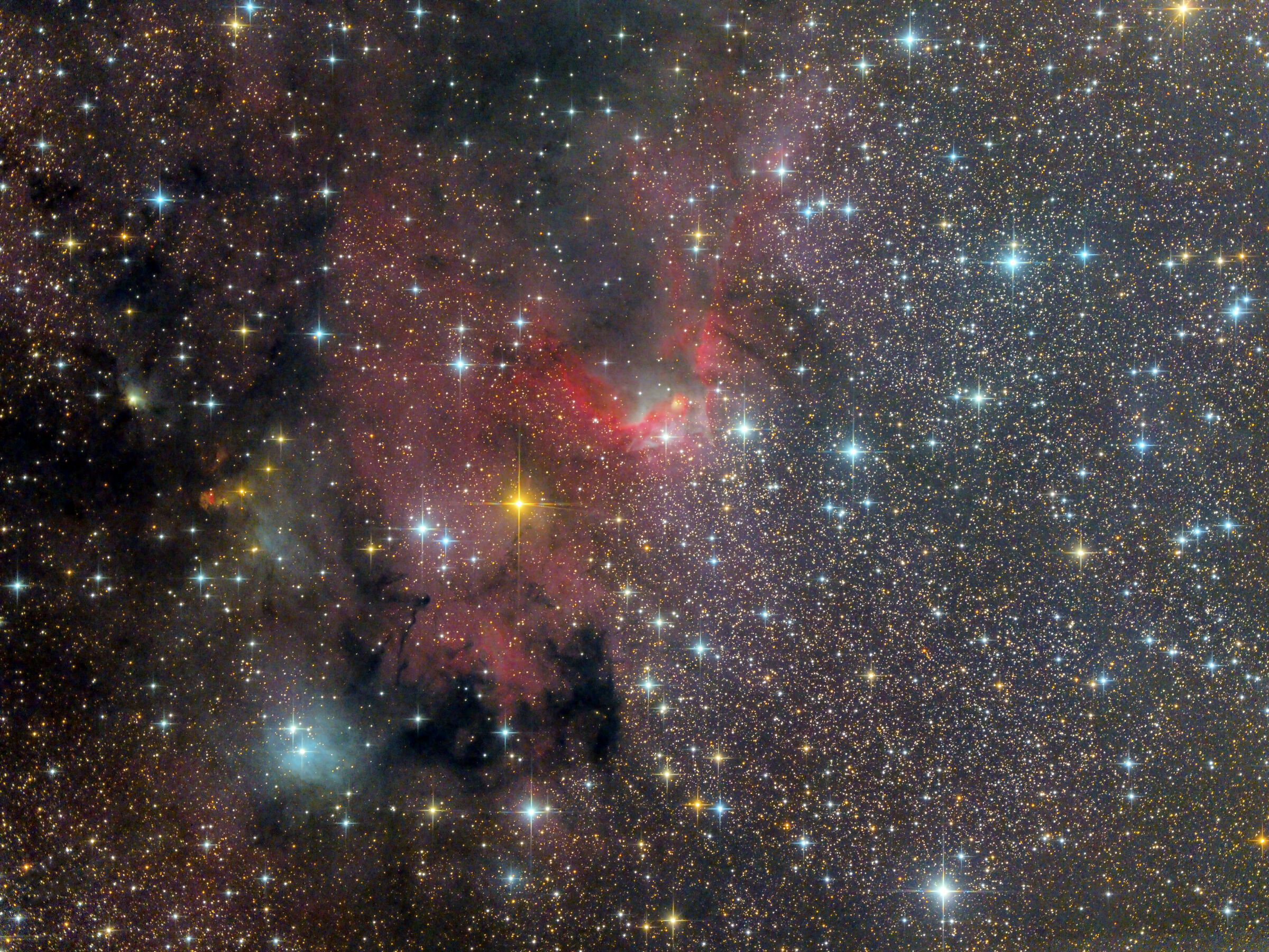 Sh2-155, the Cave Nebula...