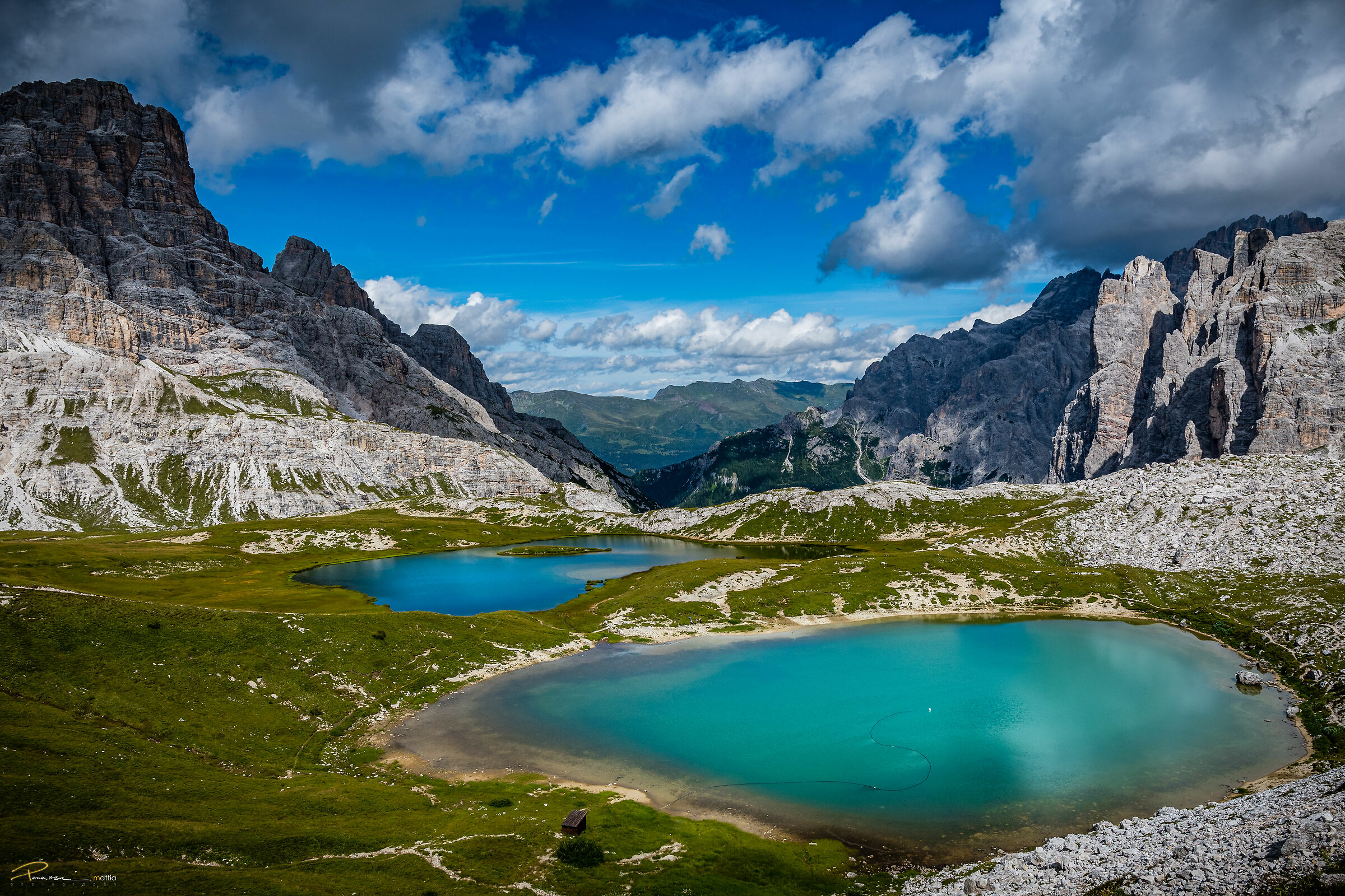 Alpine Lake - Mount Paterno...
