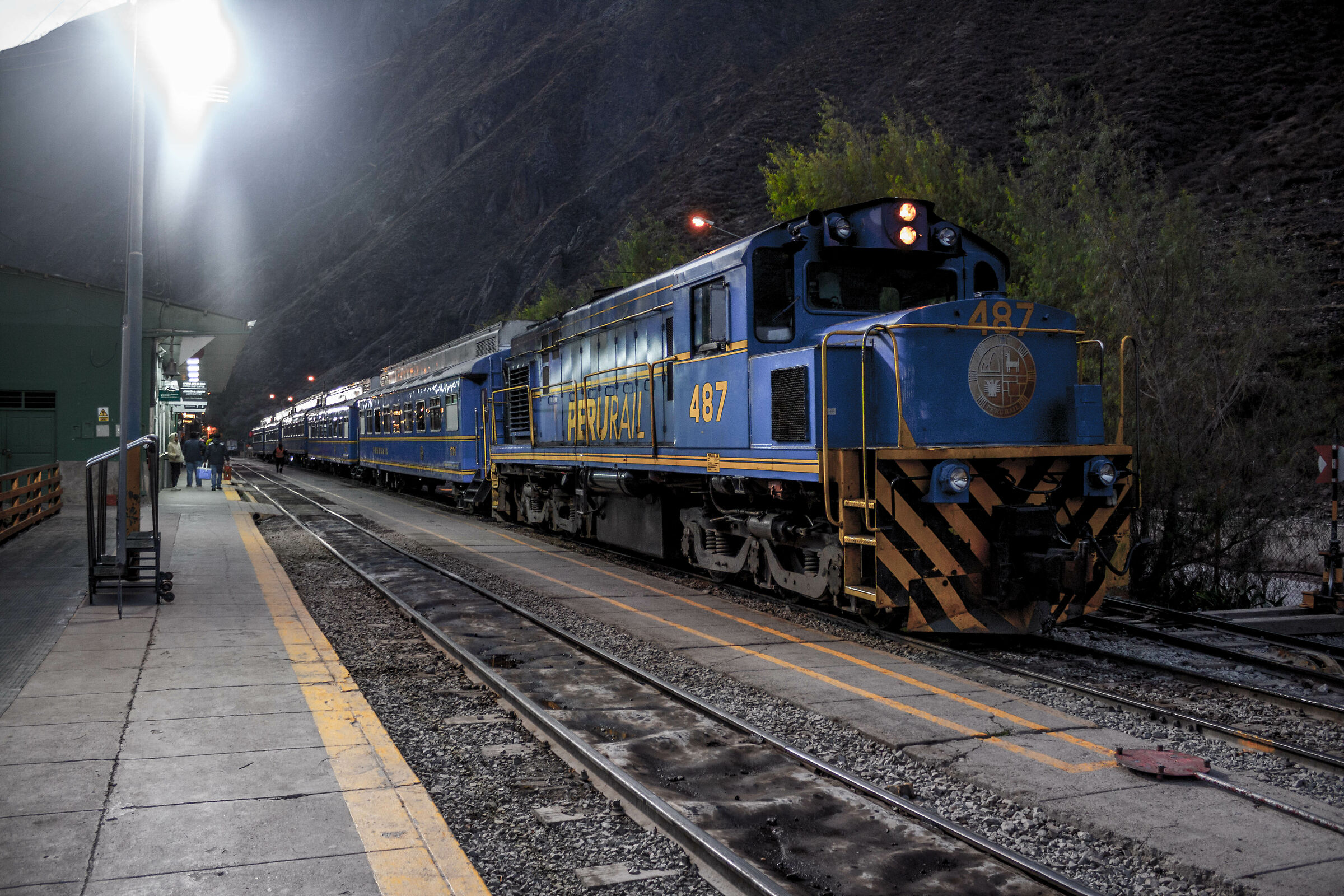 The train to Machu Picchu...
