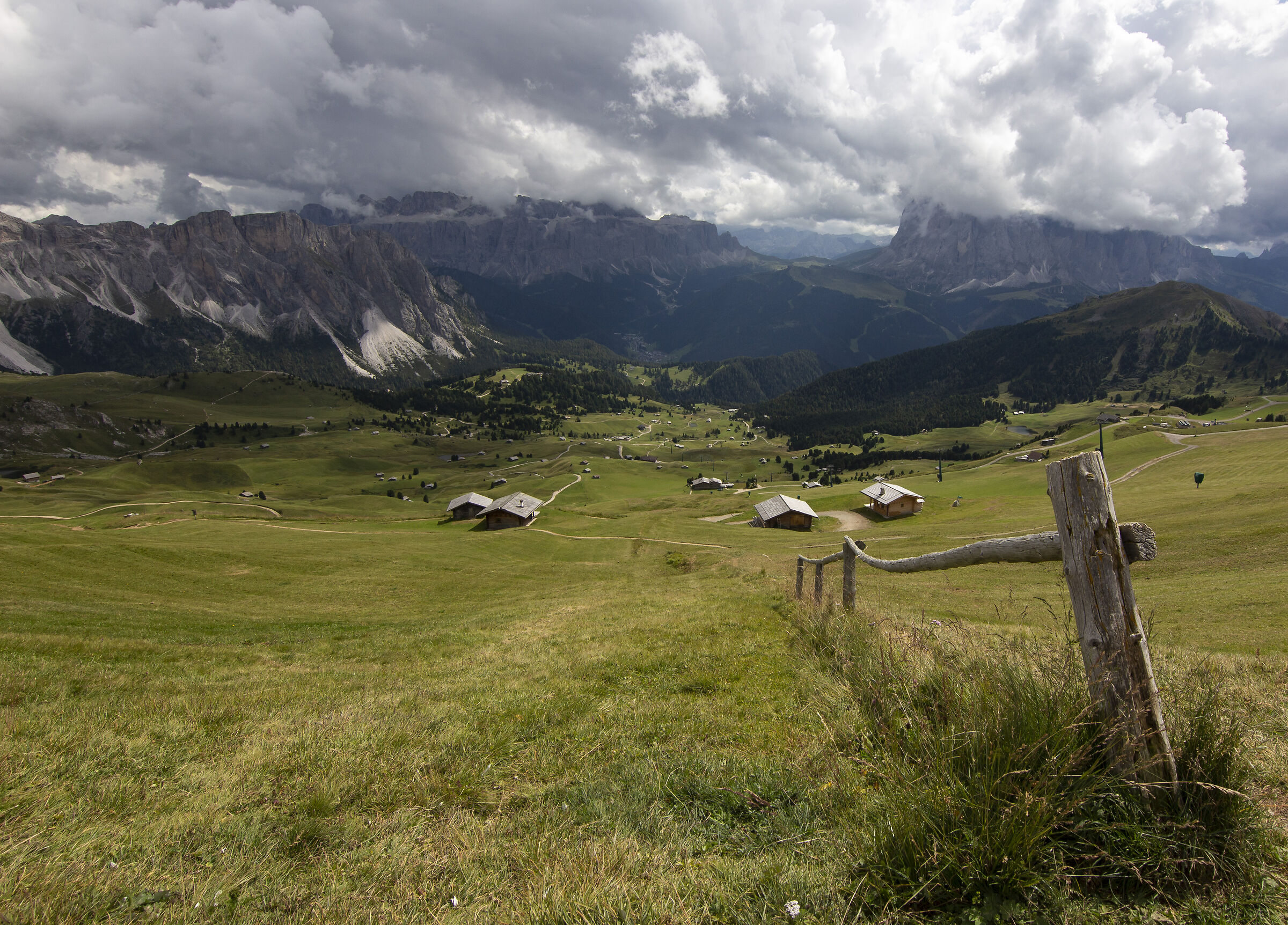 The Green Meadows and The Much Envied Dwellings of Seceda...