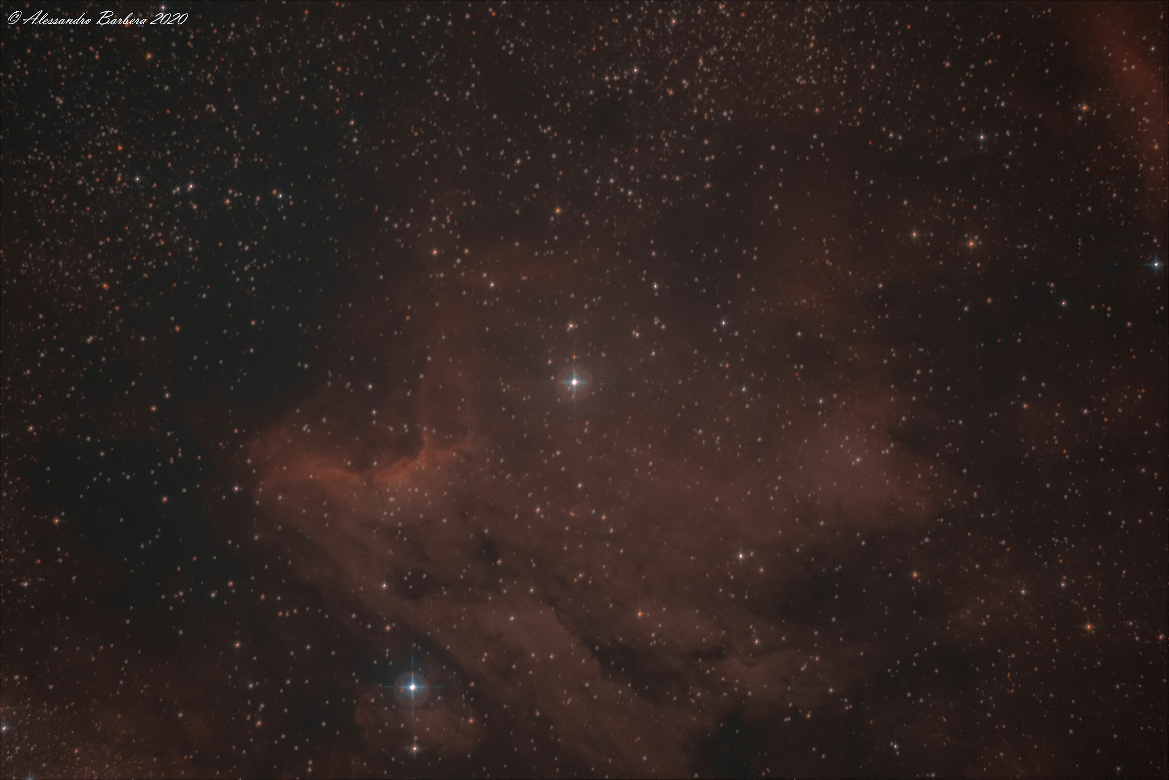 Ic 5067/70 Pelican Nebula...