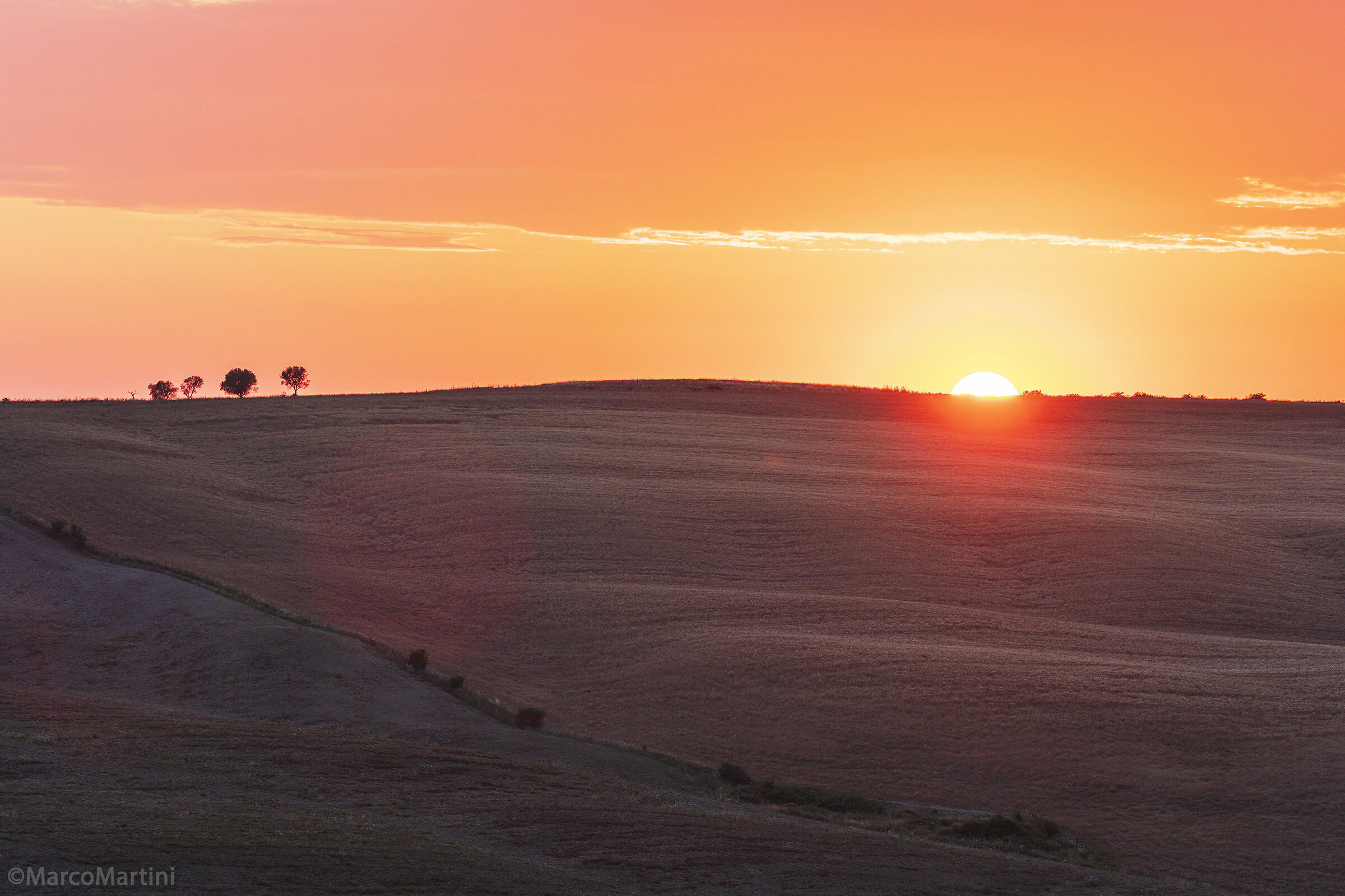 Tuscan sunset...