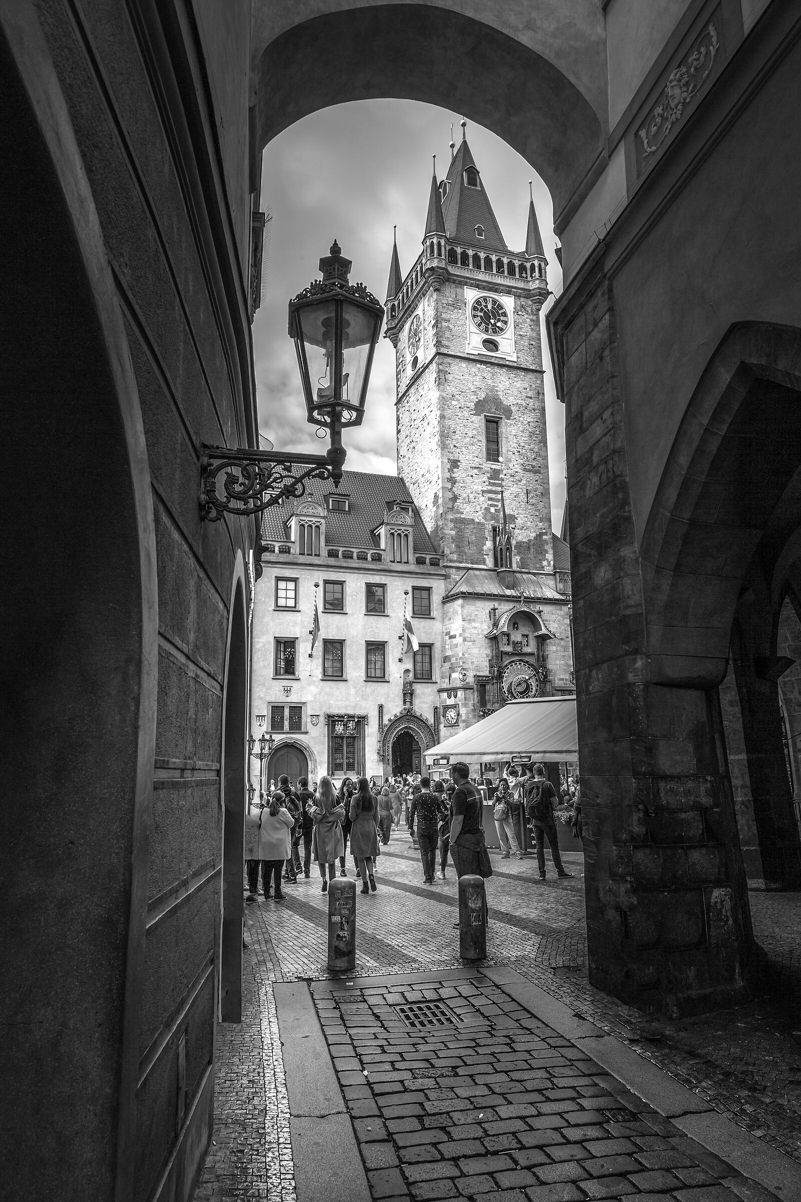 Historic clock of Prague...