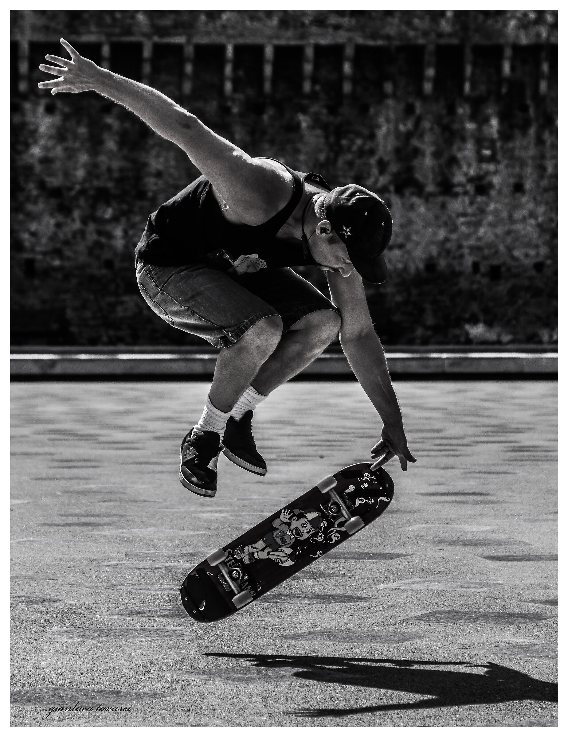 Skateboarder...