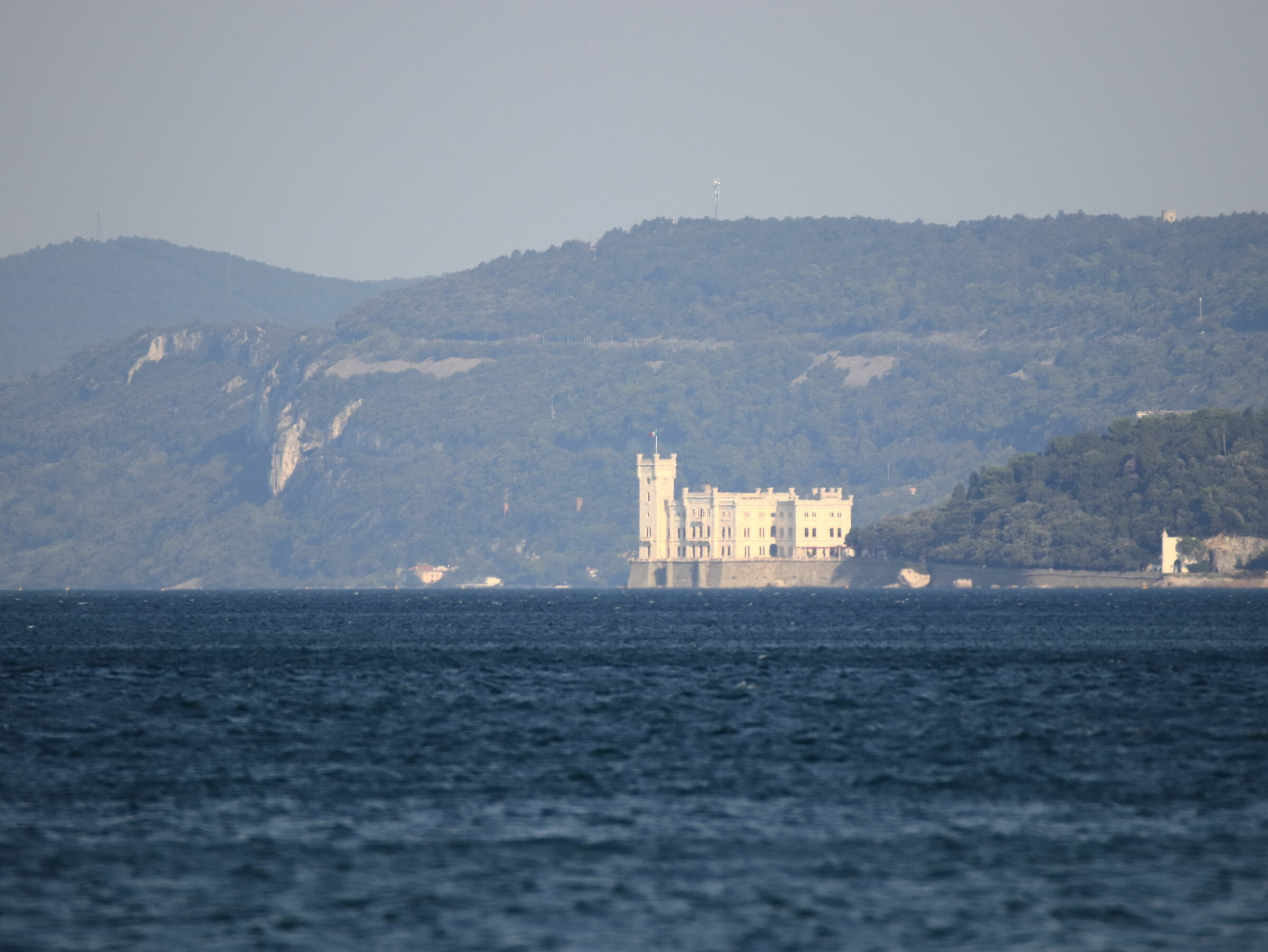 Miramare seen from Unity Square...