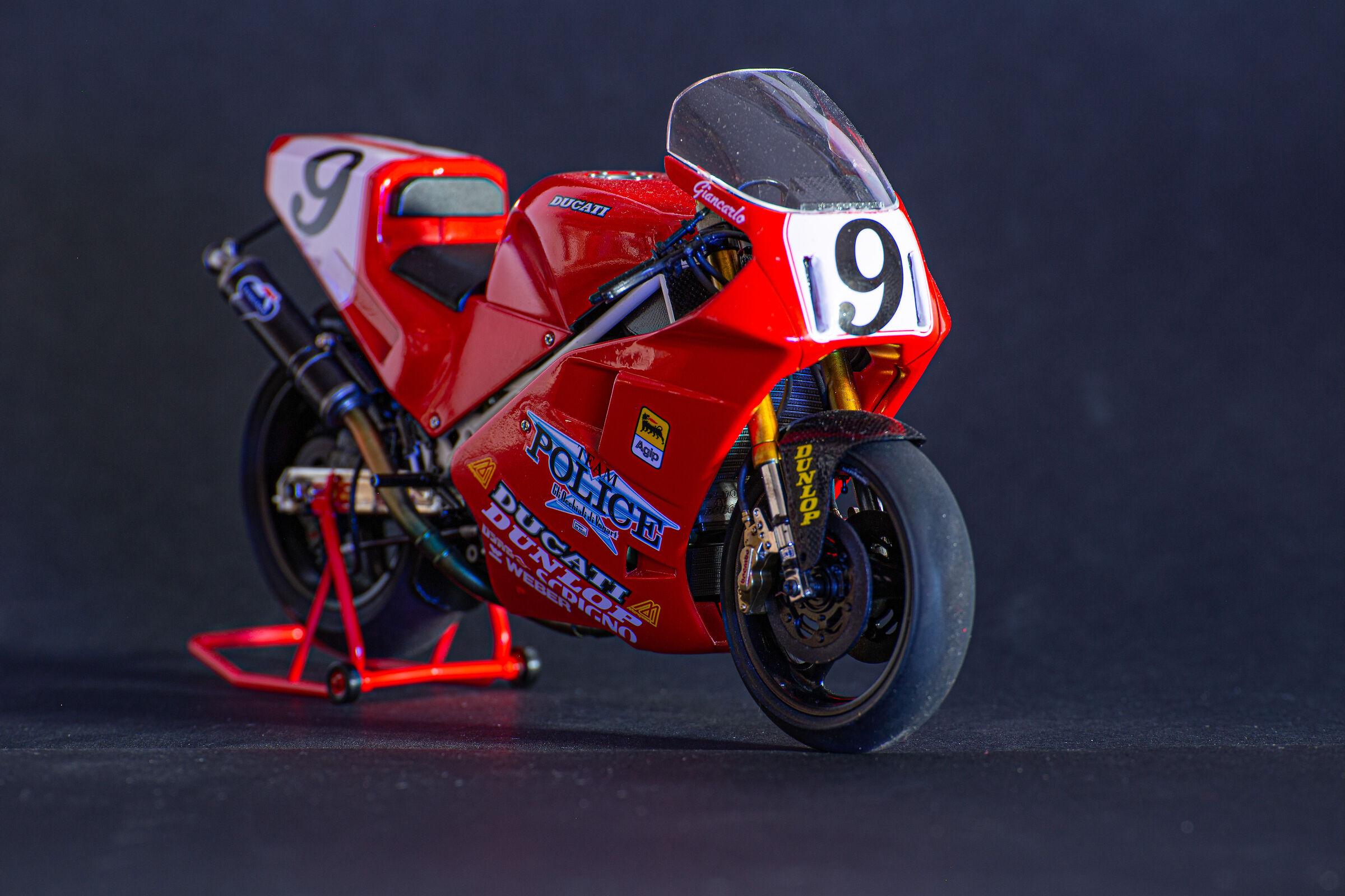 Ducati 888 Superbike racer (Giancarlo Falappa)...