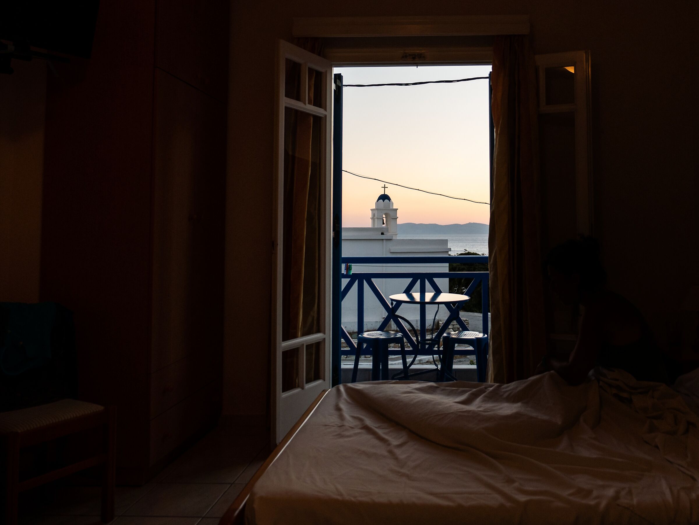 From the window - Tinos Island Greece ...