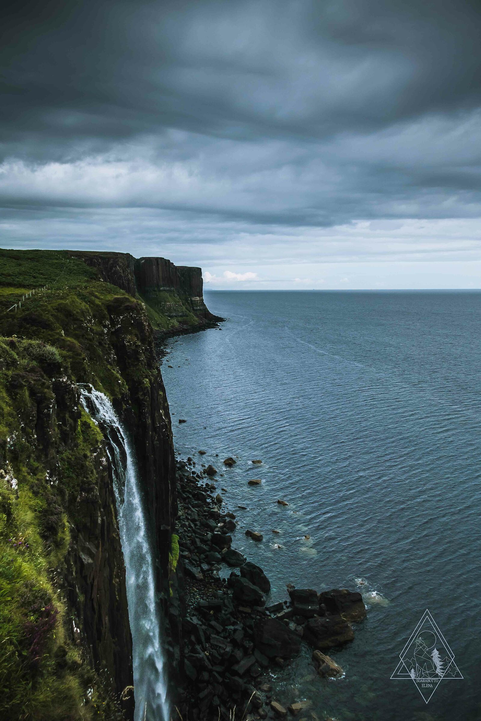 Kilt Rock ans Mealt Falls, Isle of Skye...