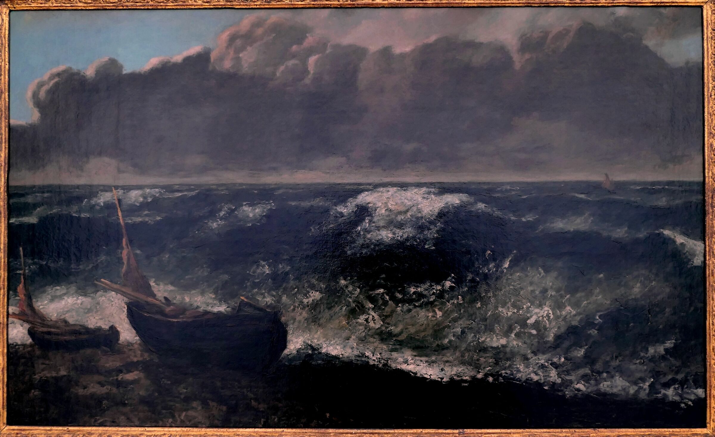 Gustave Courbet "The Wave"...