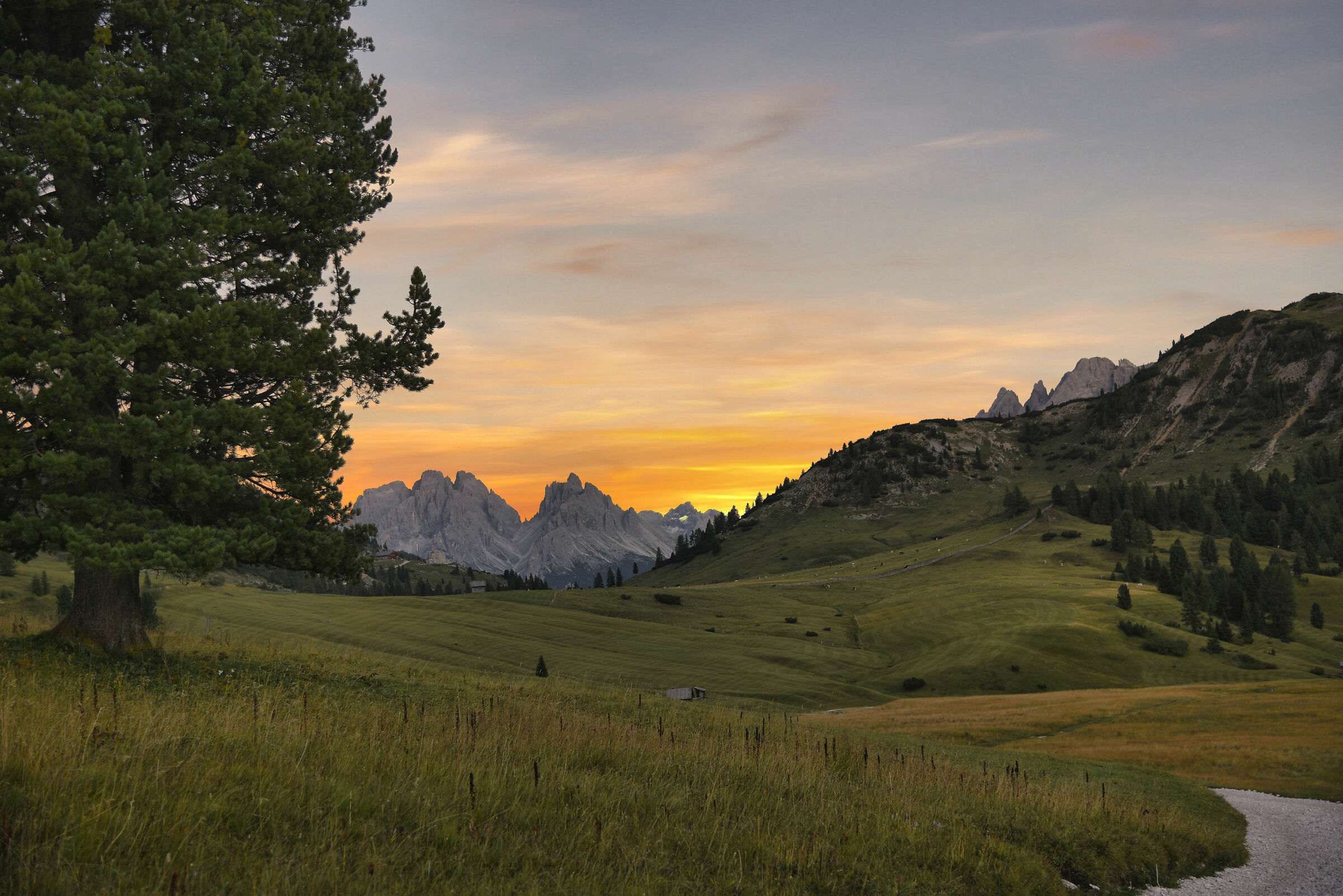 The beauty of the Dolomites...
