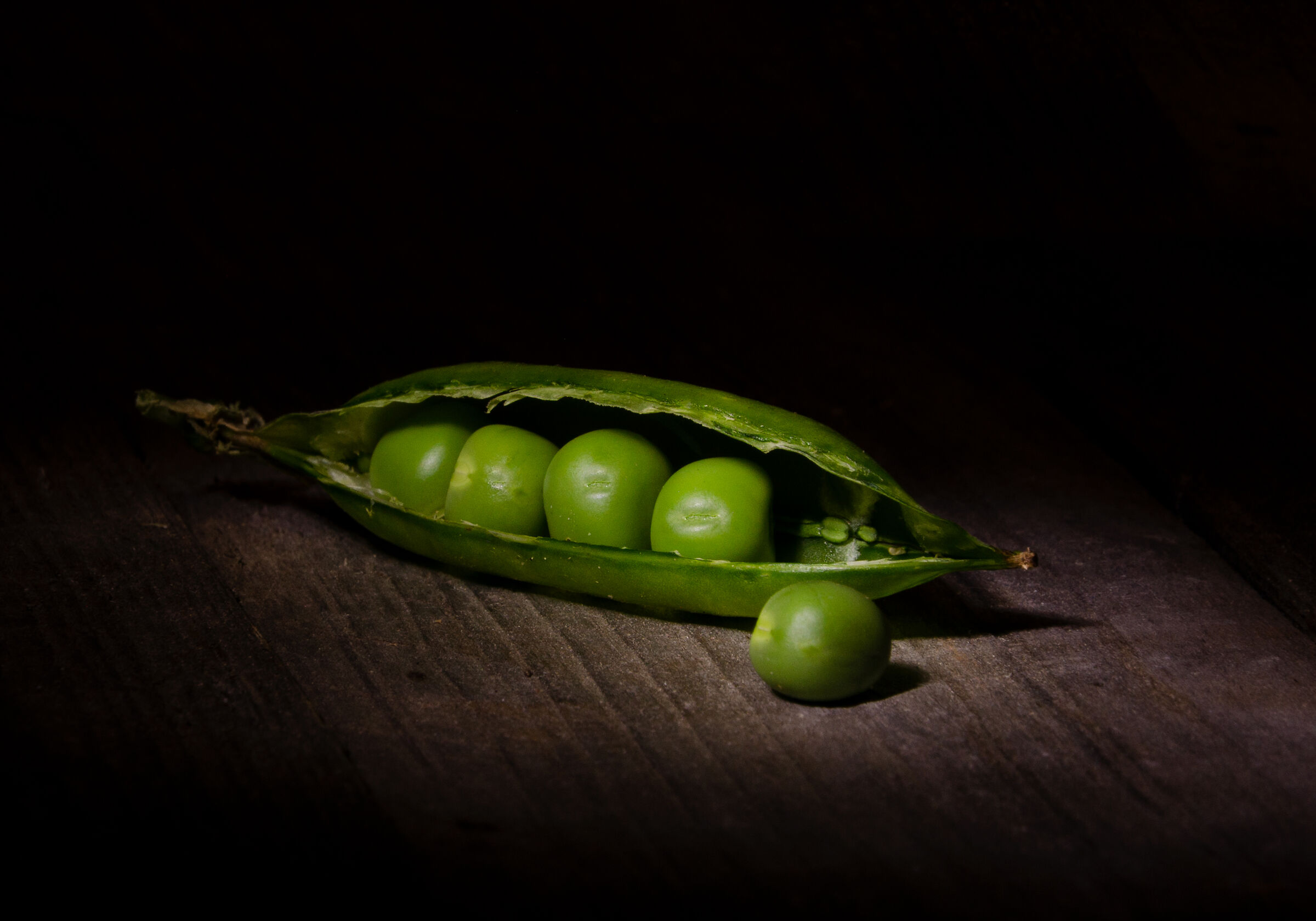 Peas... Light Painting...