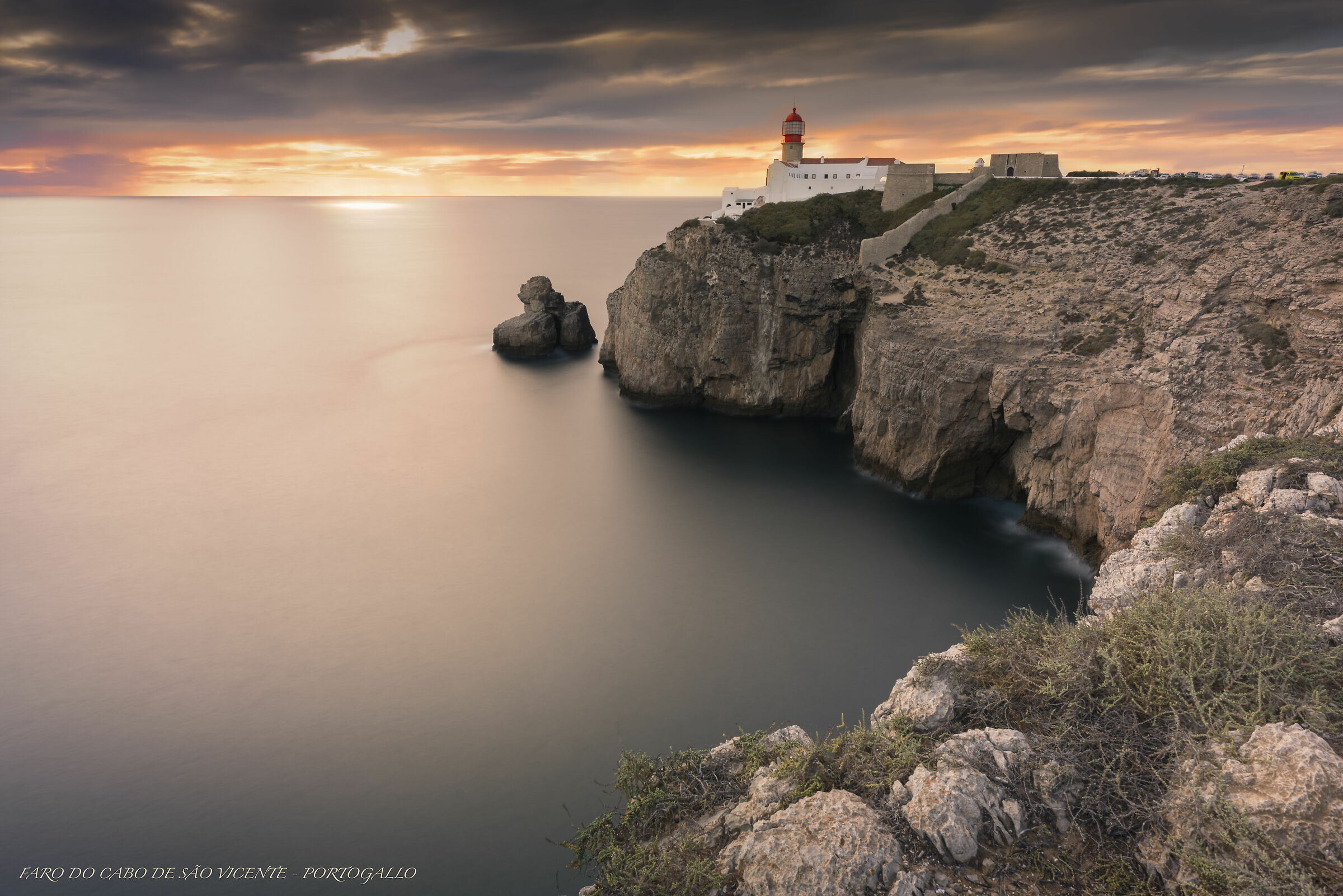 Faro do Cabo de S'o Vicente - Portugal...