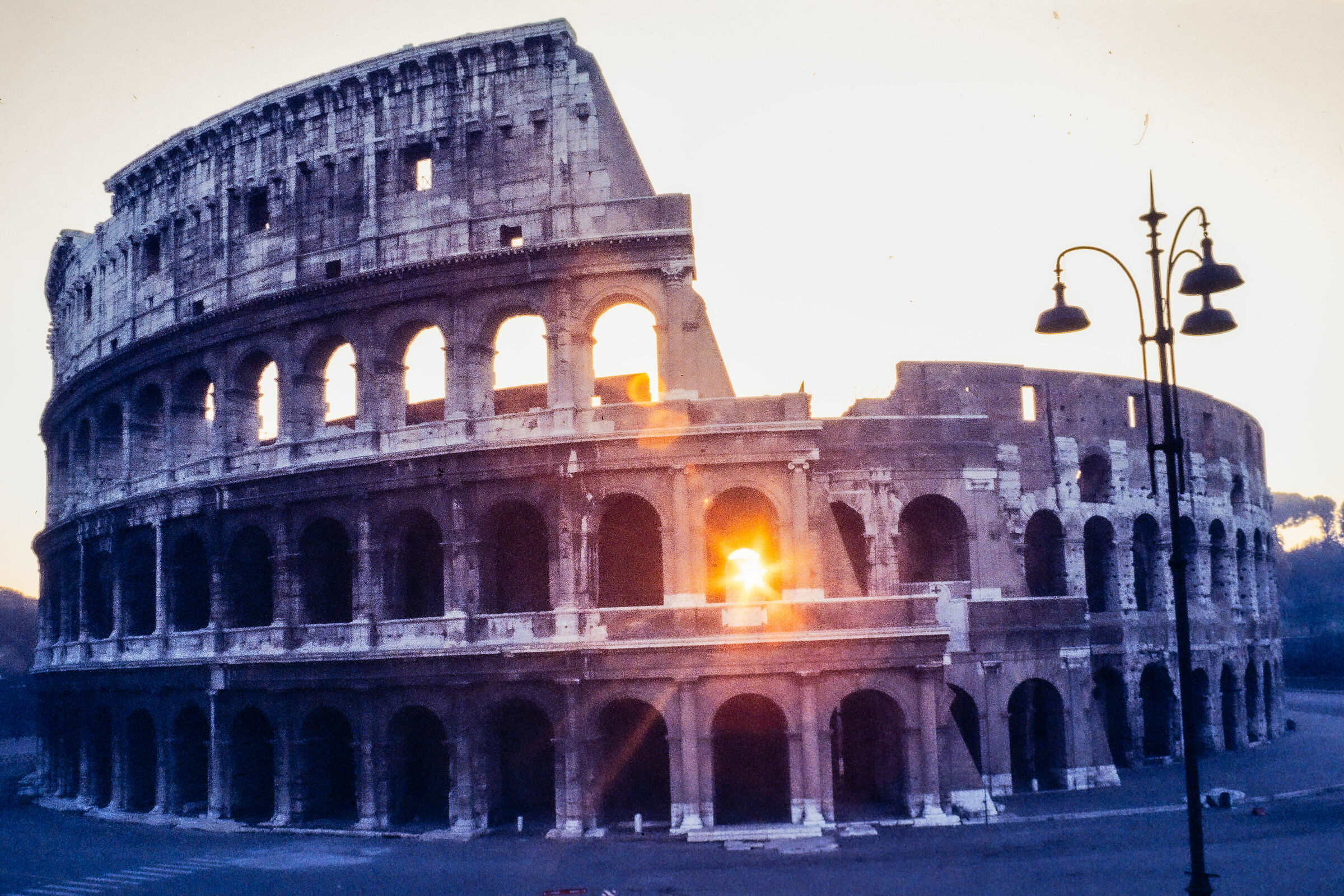 Sunrise at the Colosseum 2...